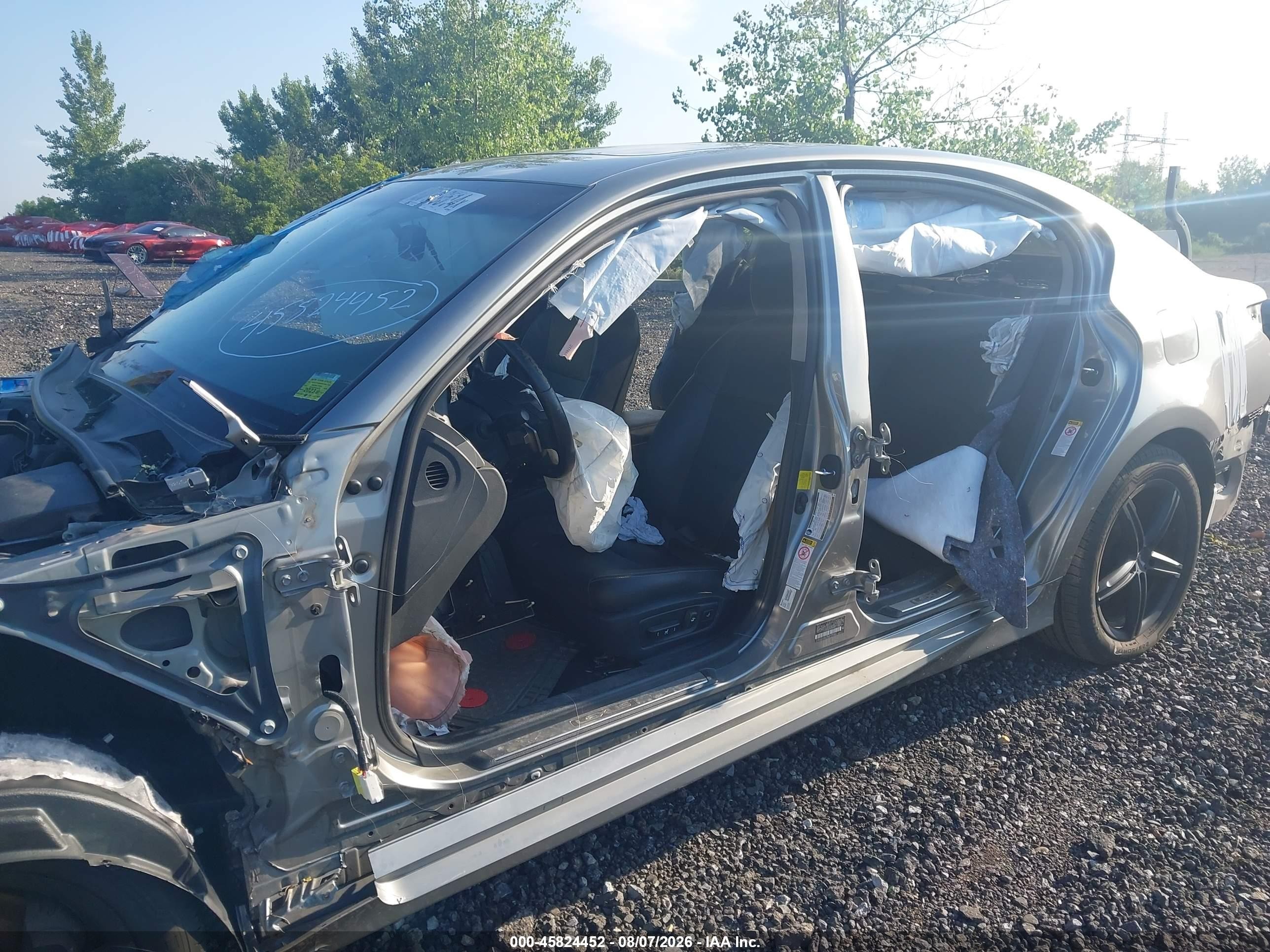 2015 Lexus Gs 350   Silver vin: JTHCE1BLXFA009804