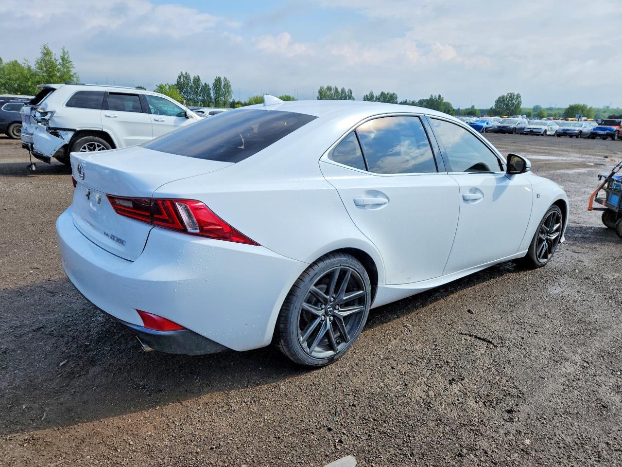 2014 Lexus Is 350 Белый vin: JTHCE1D20E5001190