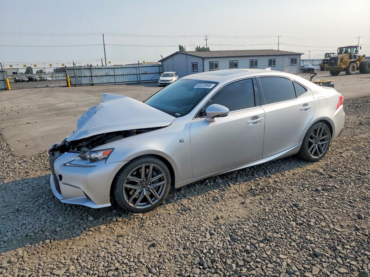 2014 Lexus Is 350 Silver vin: JTHCE1D20E5002291