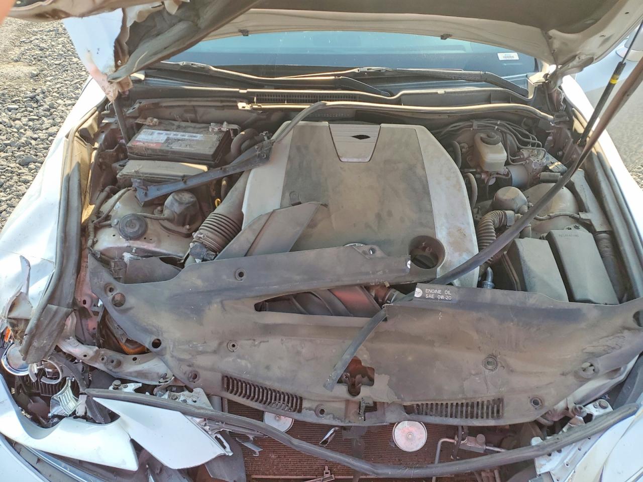 2014 Lexus Is 350 Silver vin: JTHCE1D20E5002291