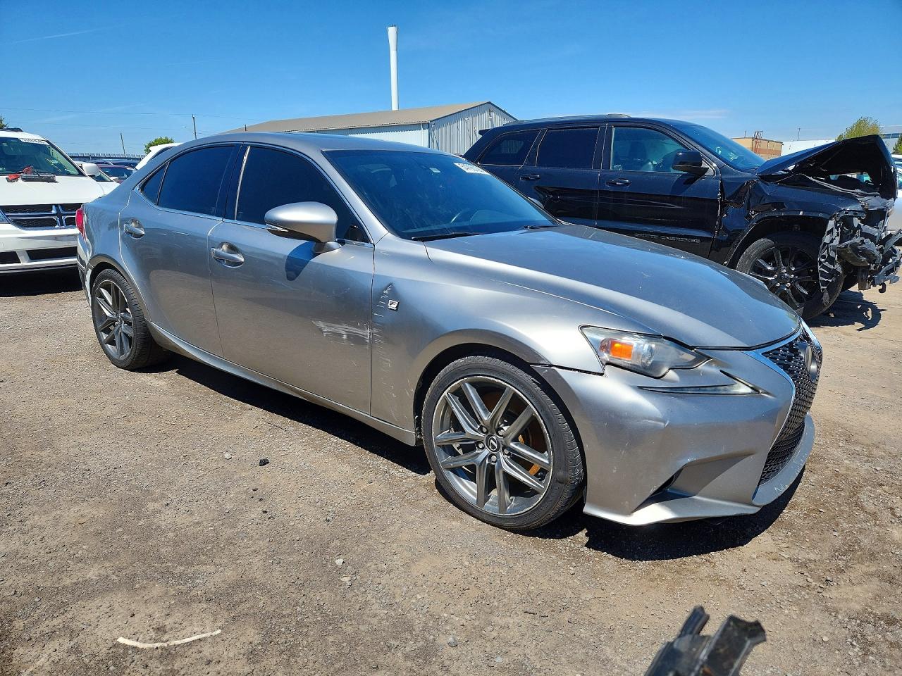 2014 Lexus Is 350 Gray vin: JTHCE1D20E5003411