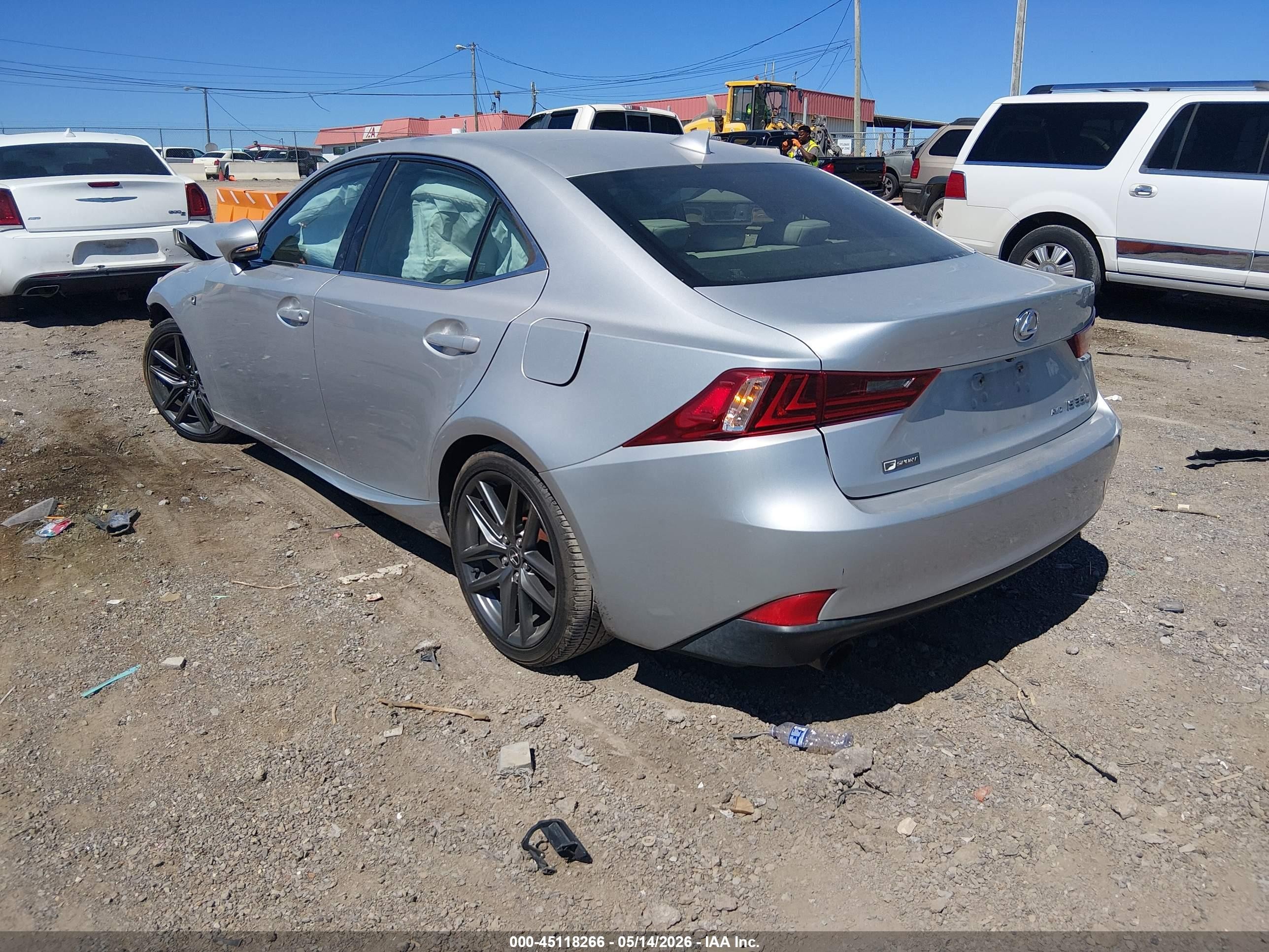 2015 Lexus Is 350 Серебряный vin: JTHCE1D20F5005614