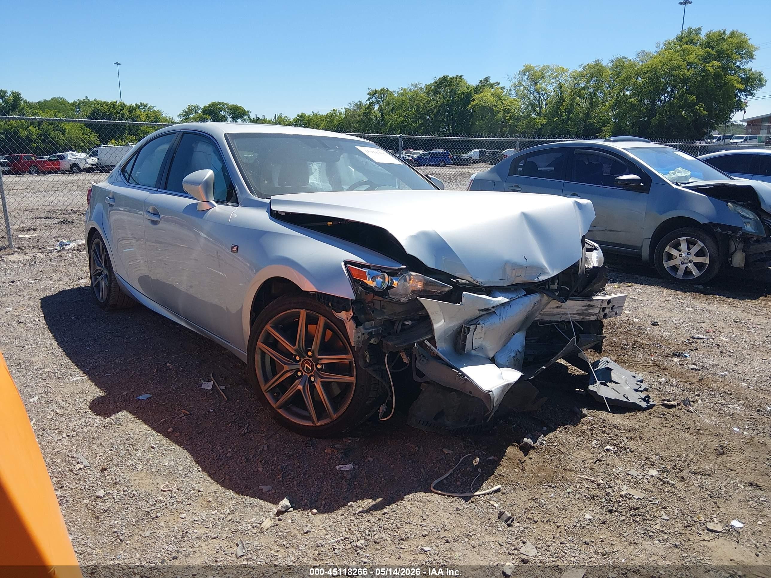 2015 Lexus Is 350 Silver vin: JTHCE1D20F5005614