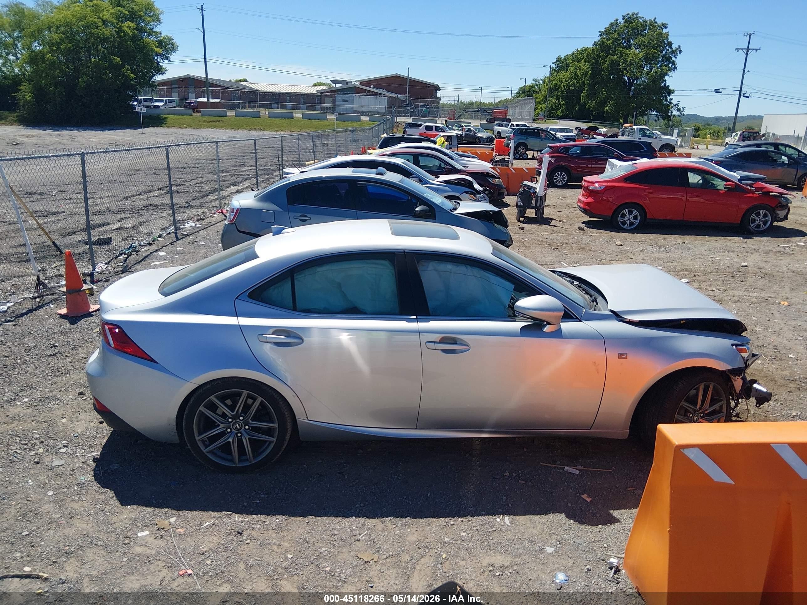 2015 Lexus Is 350 Серебряный vin: JTHCE1D20F5005614