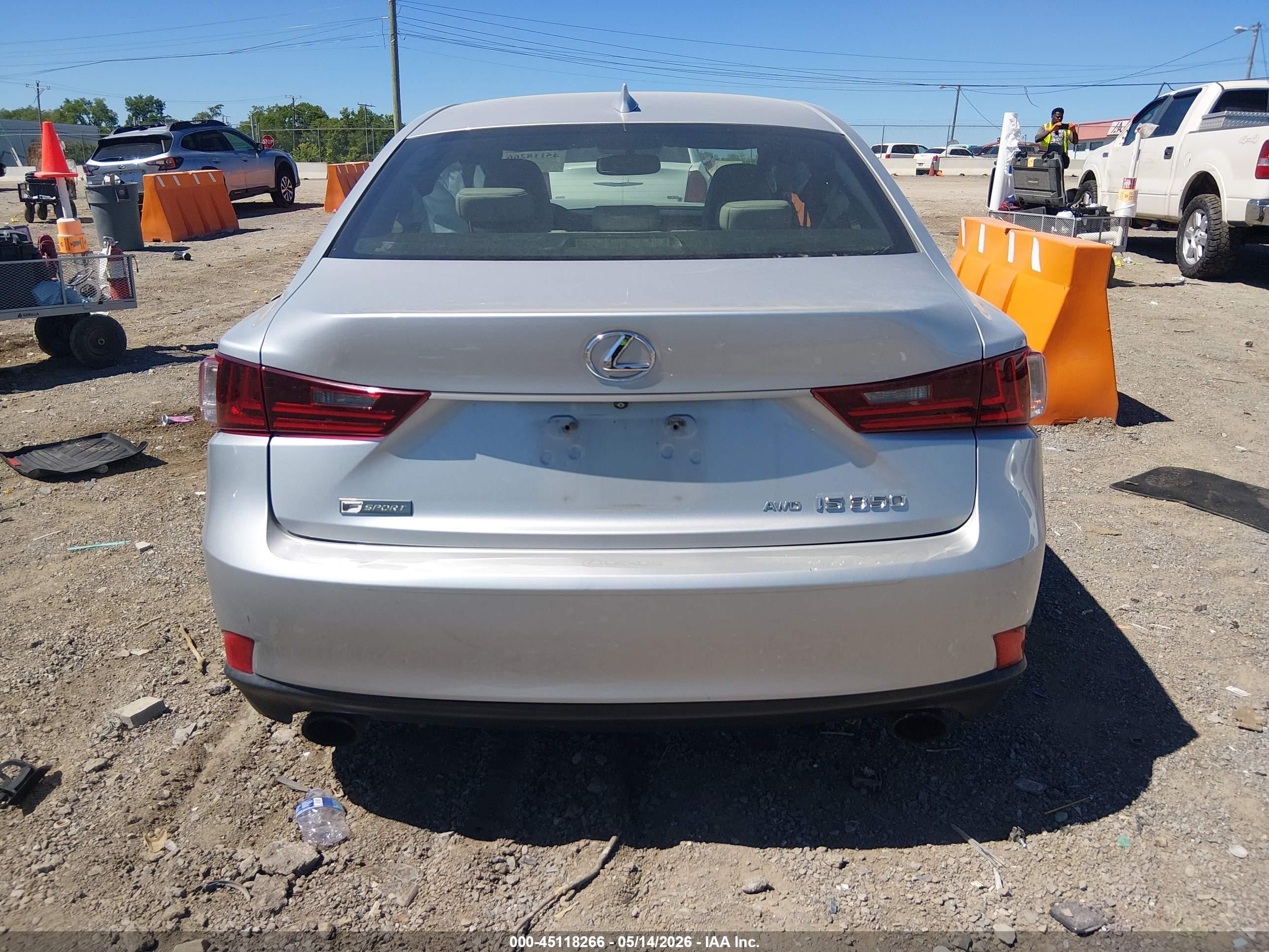 2015 Lexus Is 350 Серебряный vin: JTHCE1D20F5005614