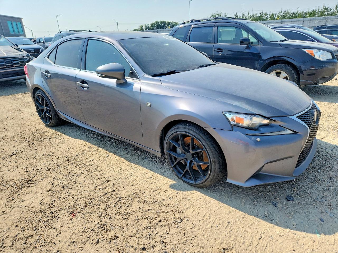 2015 Lexus Is 350 Gray vin: JTHCE1D20F5009680