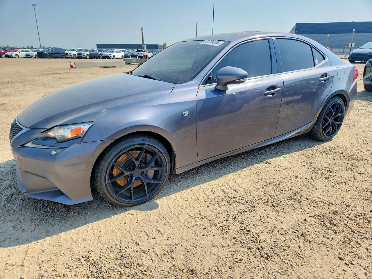 2015 Lexus Is 350 Gray vin: JTHCE1D20F5009680
