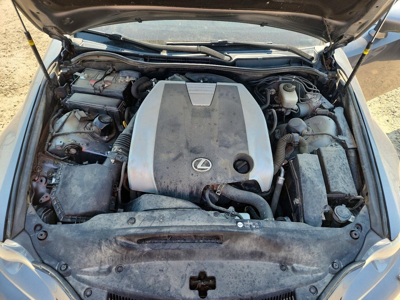 2015 Lexus Is 350 Gray vin: JTHCE1D20F5009680