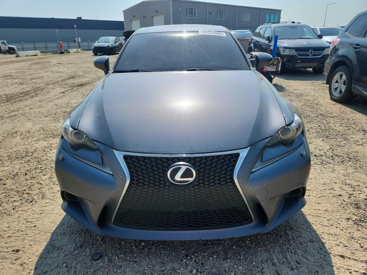 2015 Lexus Is 350 Gray vin: JTHCE1D20F5009680