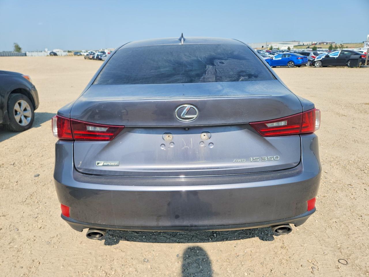 2015 Lexus Is 350 Gray vin: JTHCE1D20F5009680