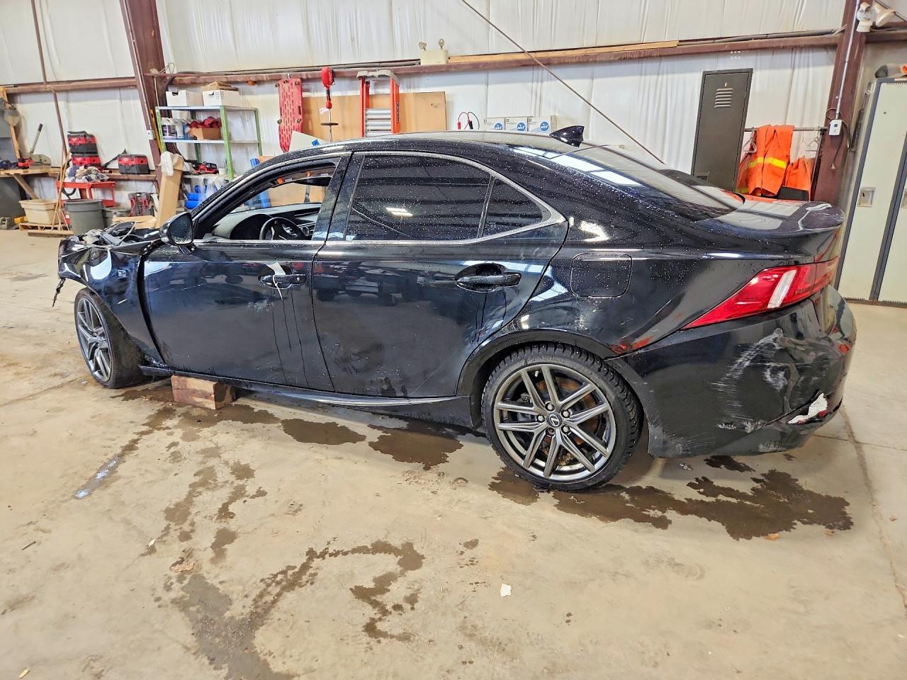 2014 Lexus Is 350 Black vin: JTHCE1D22E5004382