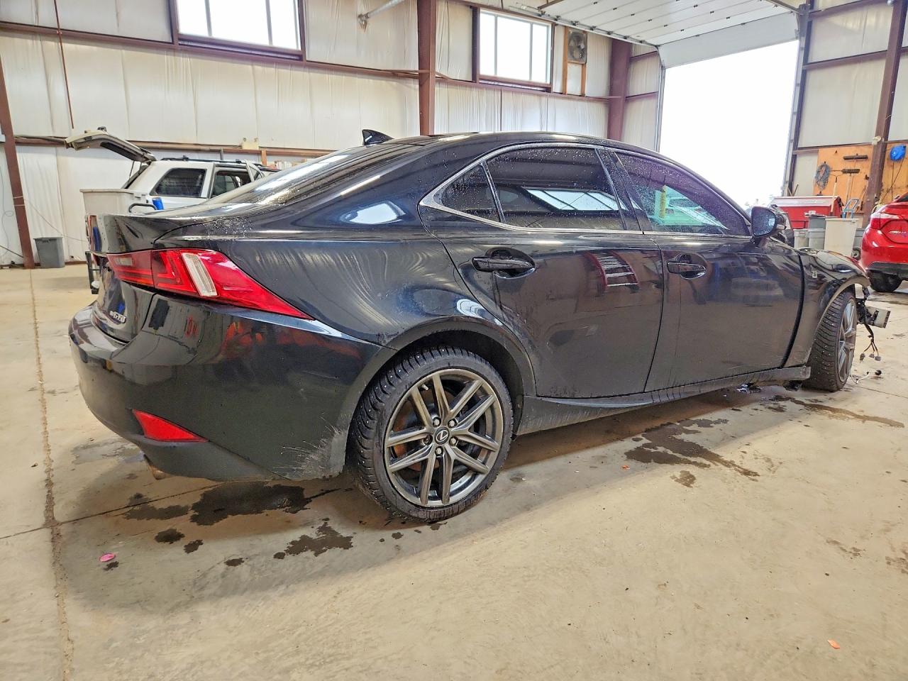 2014 Lexus Is 350 Black vin: JTHCE1D22E5004382