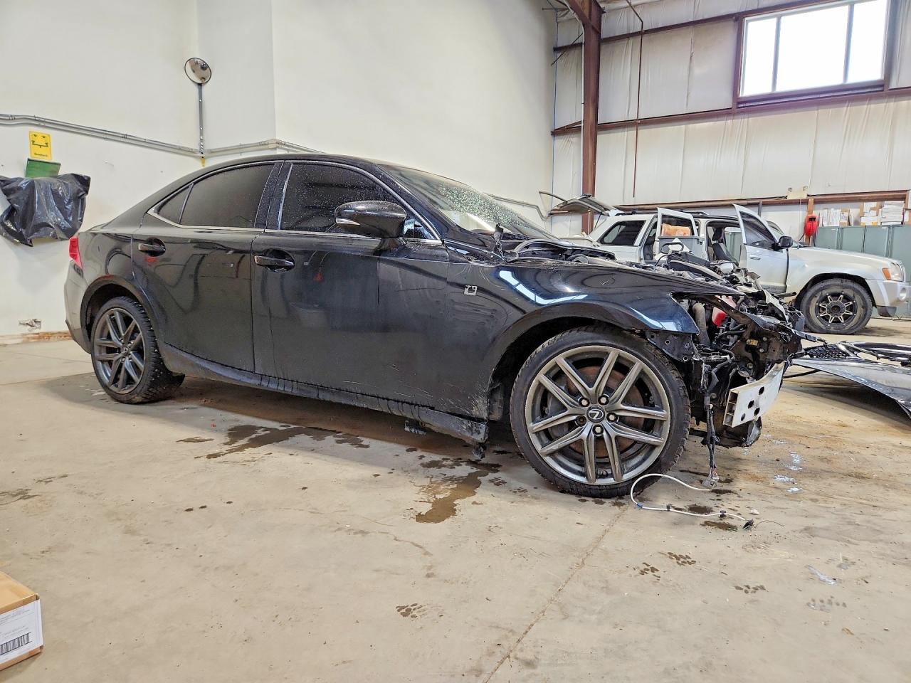 2014 Lexus Is 350 Black vin: JTHCE1D22E5004382