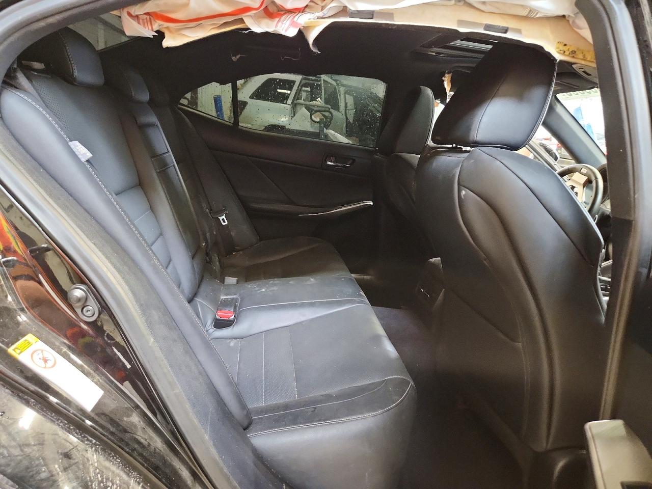 2014 Lexus Is 350 Black vin: JTHCE1D22E5004382