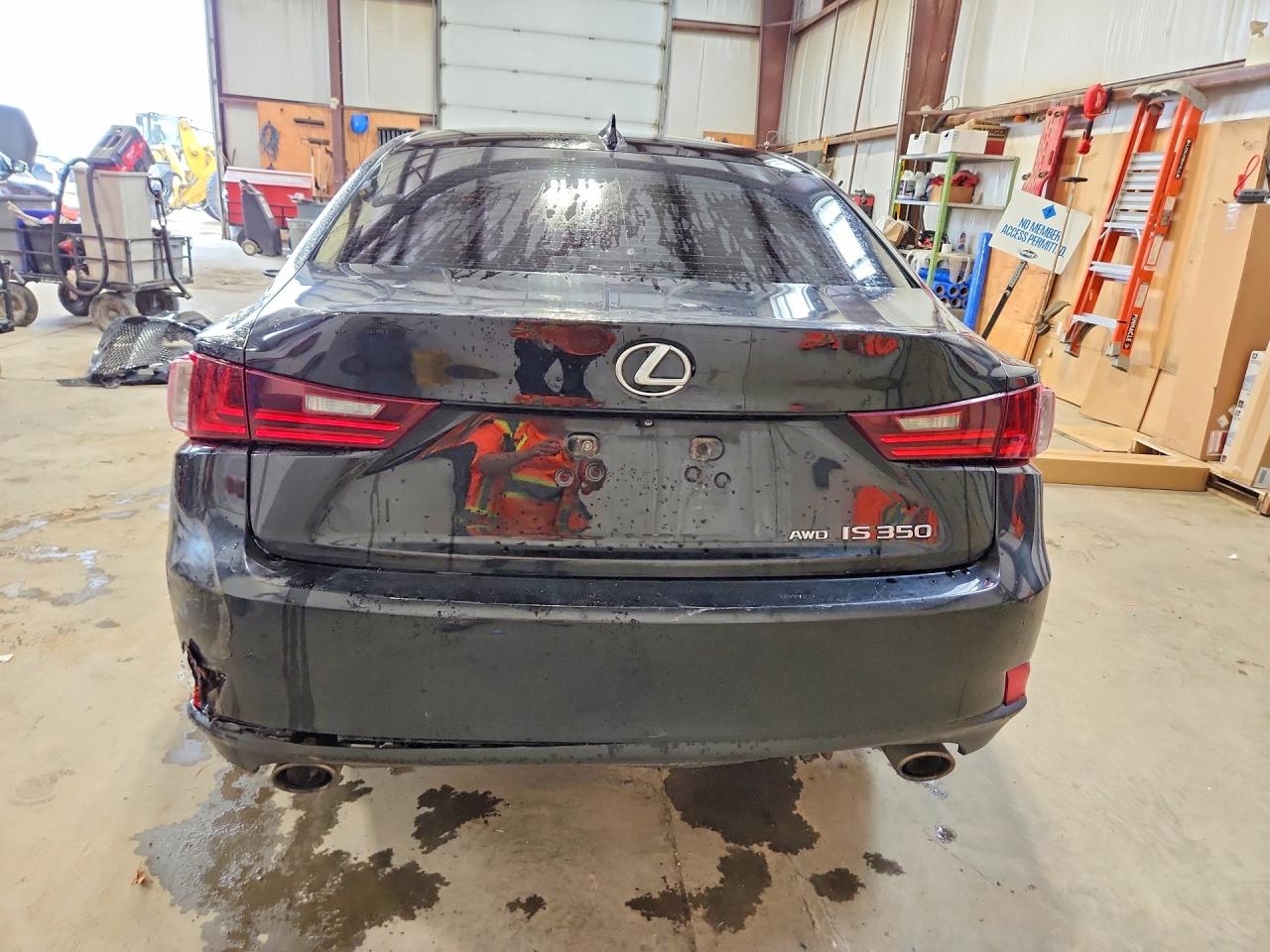 2014 Lexus Is 350 Black vin: JTHCE1D22E5004382