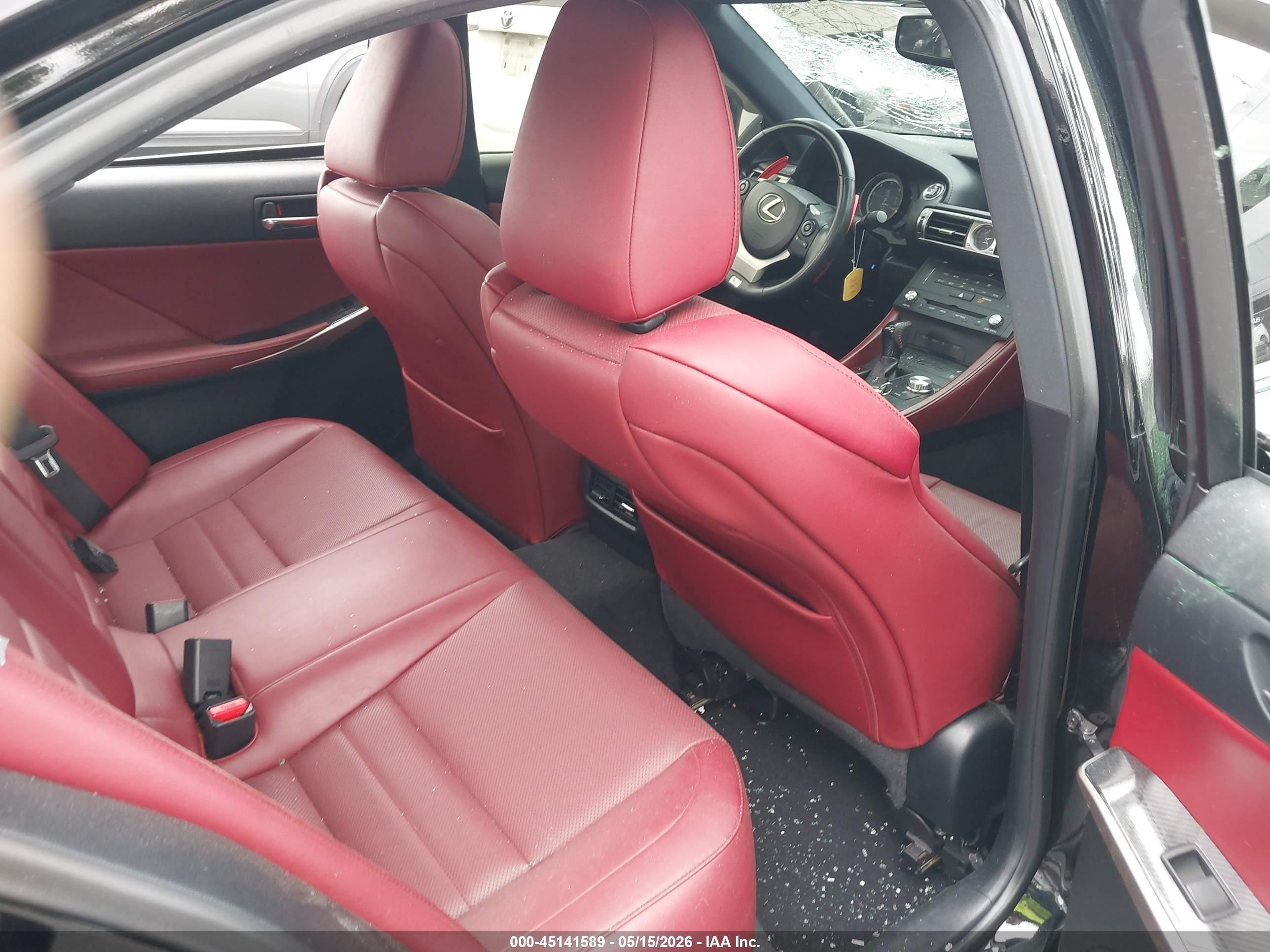 2015 Lexus Is 350 Black vin: JTHCE1D22F5006733