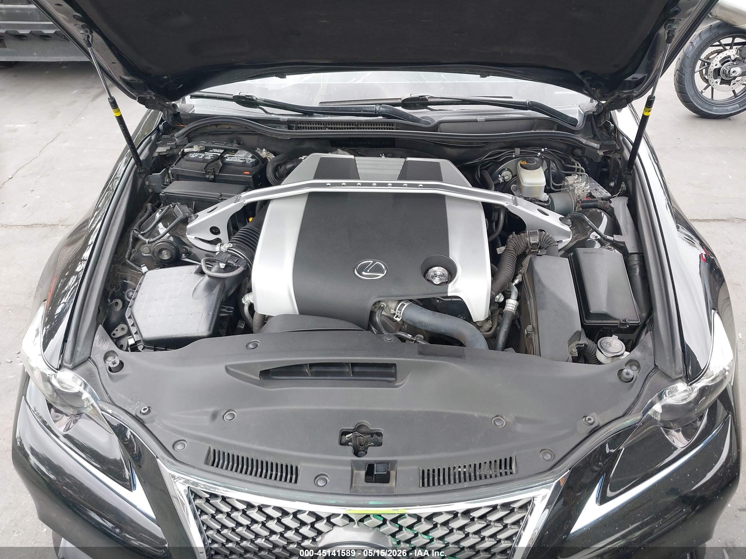 2015 Lexus Is 350 Black vin: JTHCE1D22F5006733