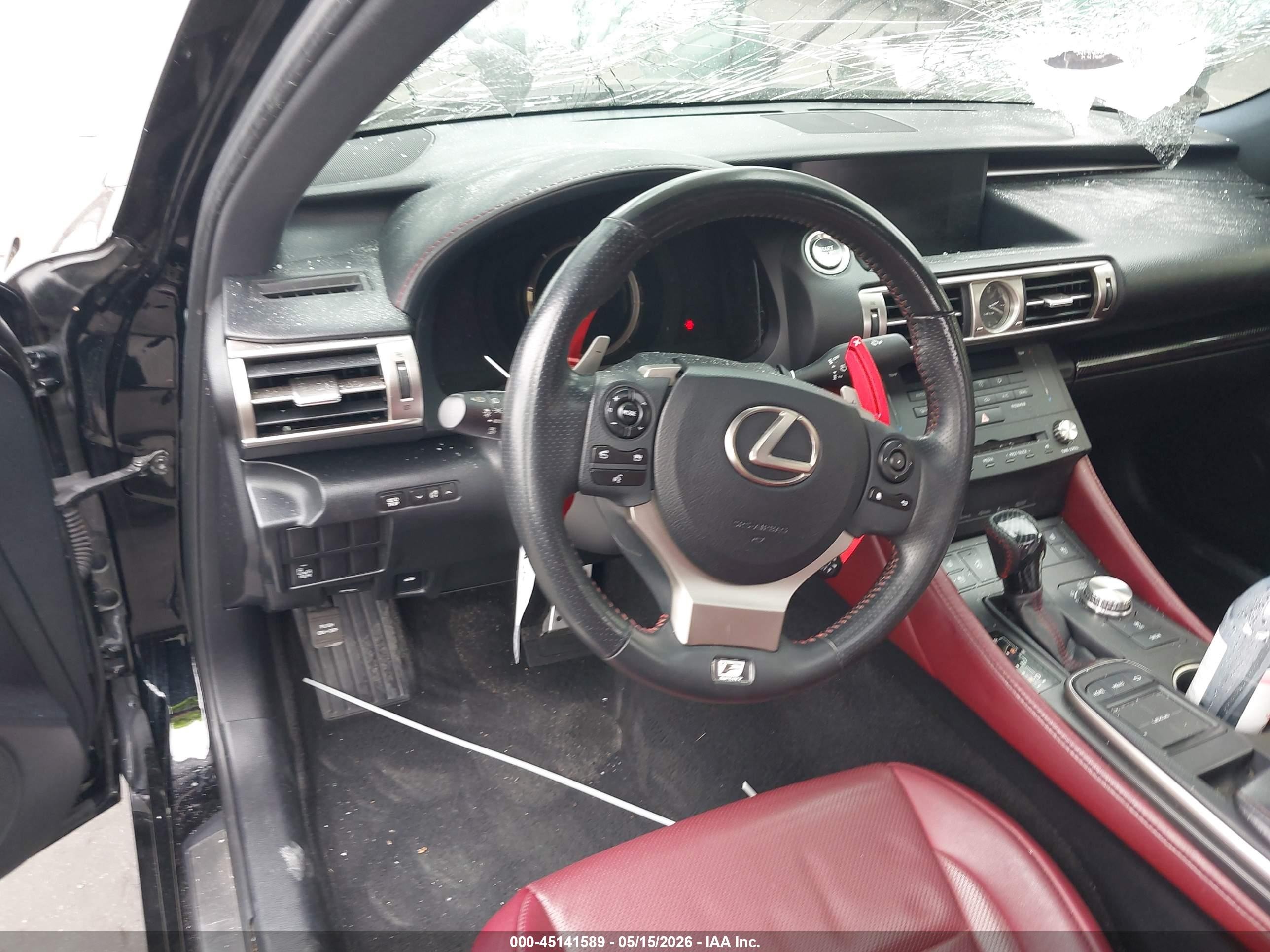 2015 Lexus Is 350 Black vin: JTHCE1D22F5006733