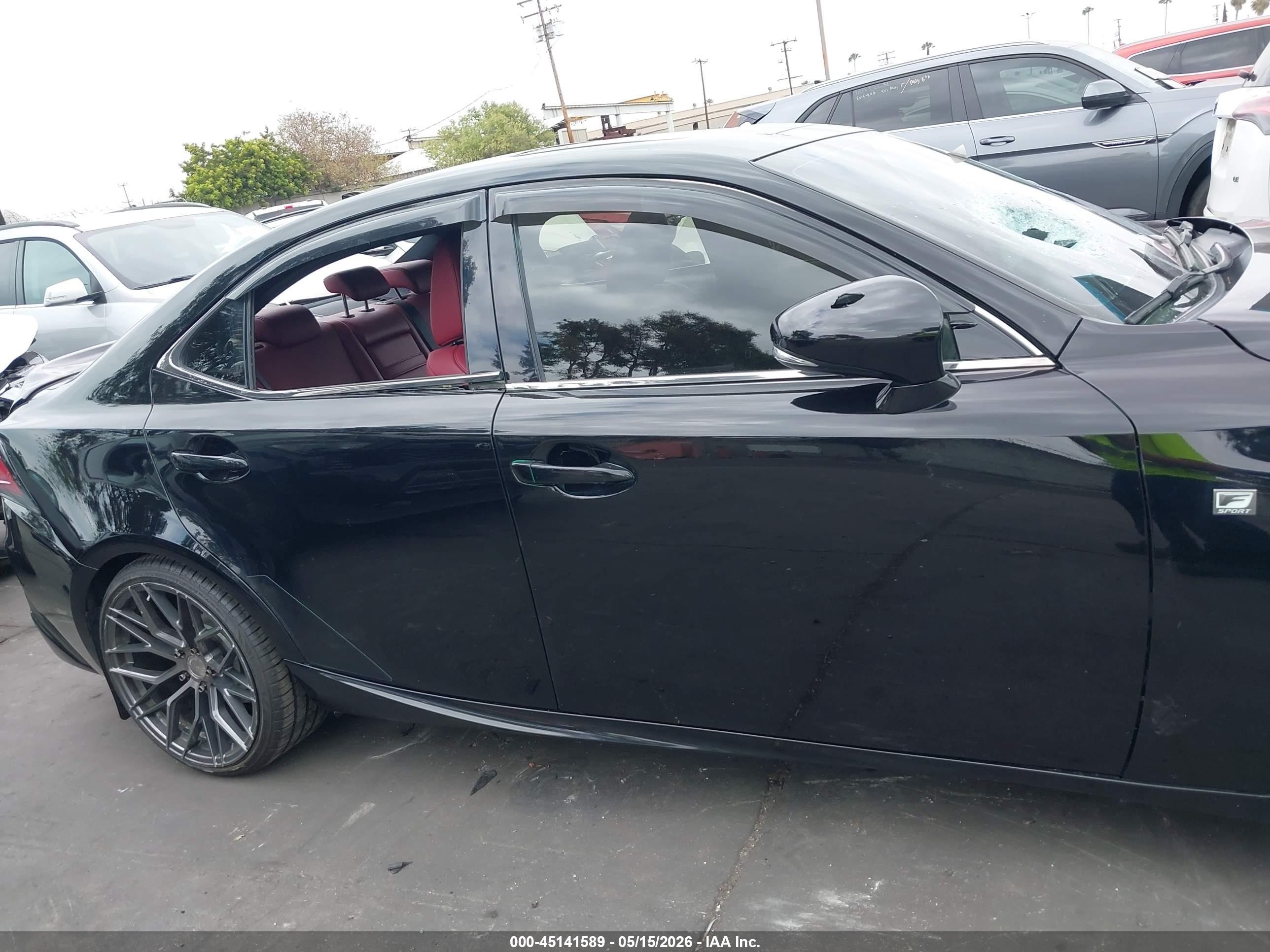 2015 Lexus Is 350 Black vin: JTHCE1D22F5006733