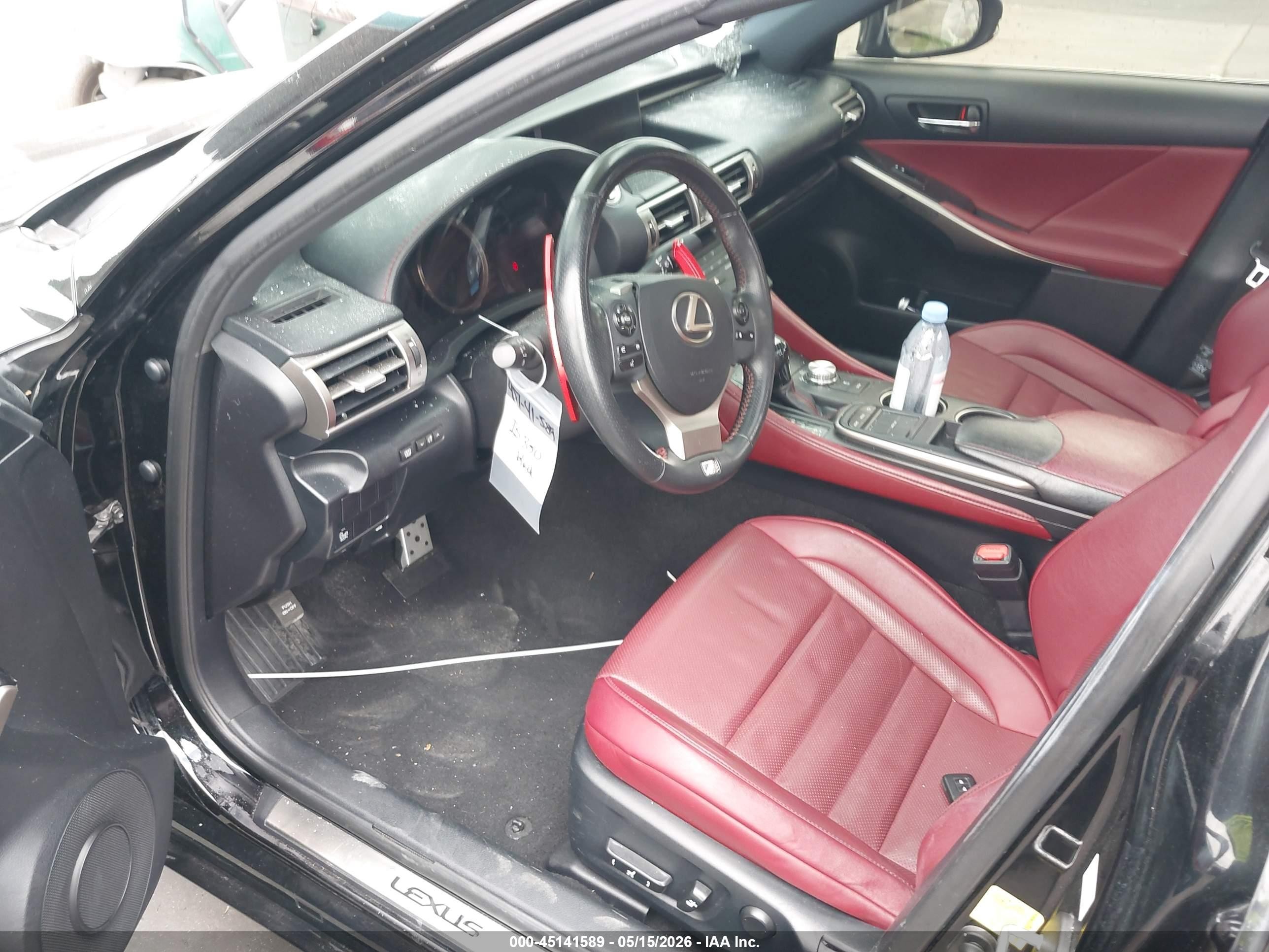 2015 Lexus Is 350 Black vin: JTHCE1D22F5006733