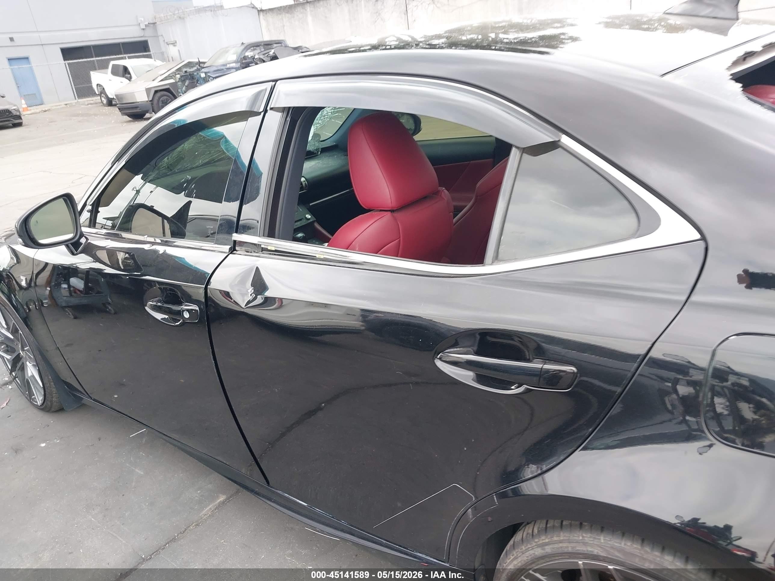 2015 Lexus Is 350 Black vin: JTHCE1D22F5006733