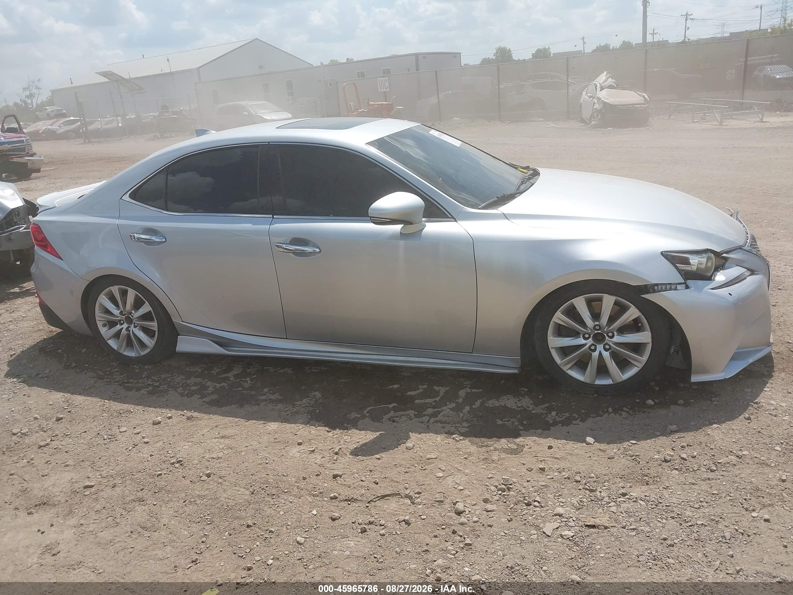 2014 Lexus Is 350   Gray vin: JTHCE1D23E5000180