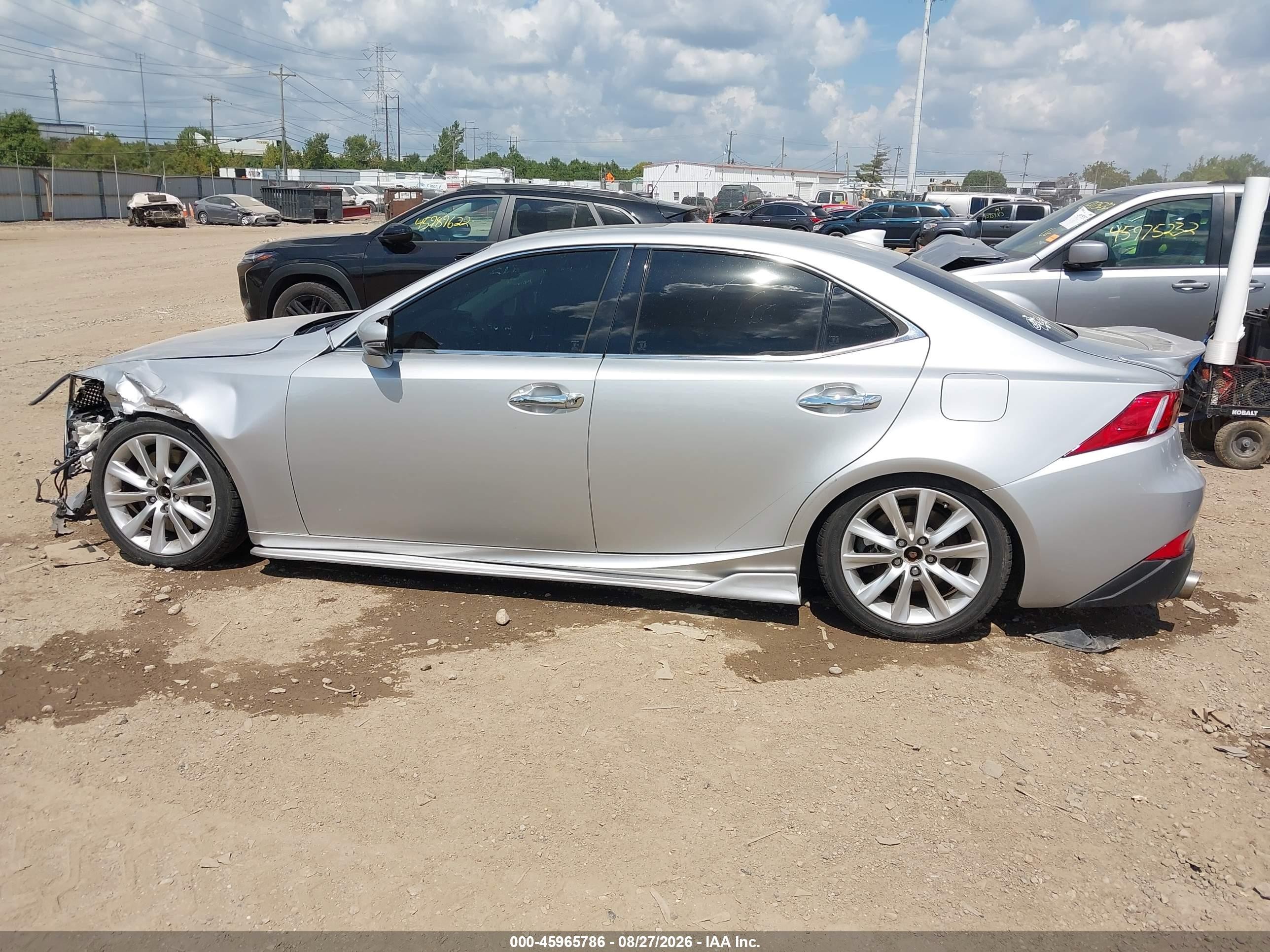 2014 Lexus Is 350   Gray vin: JTHCE1D23E5000180