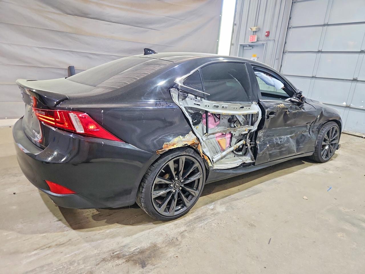 2014 Lexus Is 350 Black vin: JTHCE1D23E5000194