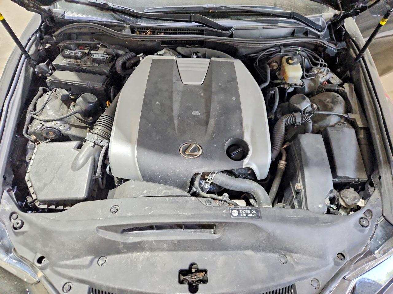 2014 Lexus Is 350 Black vin: JTHCE1D23E5000194