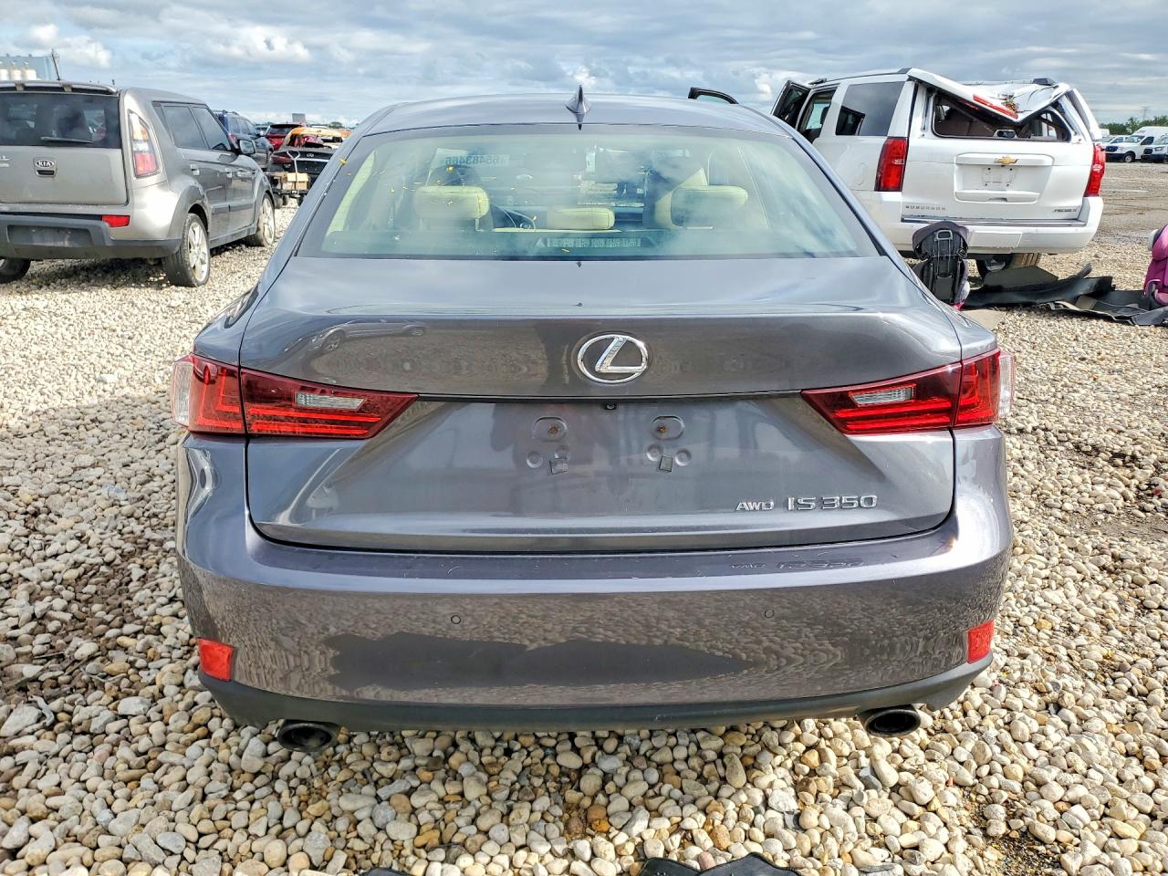 2014 Lexus Is 350 Gray vin: JTHCE1D23E5003936