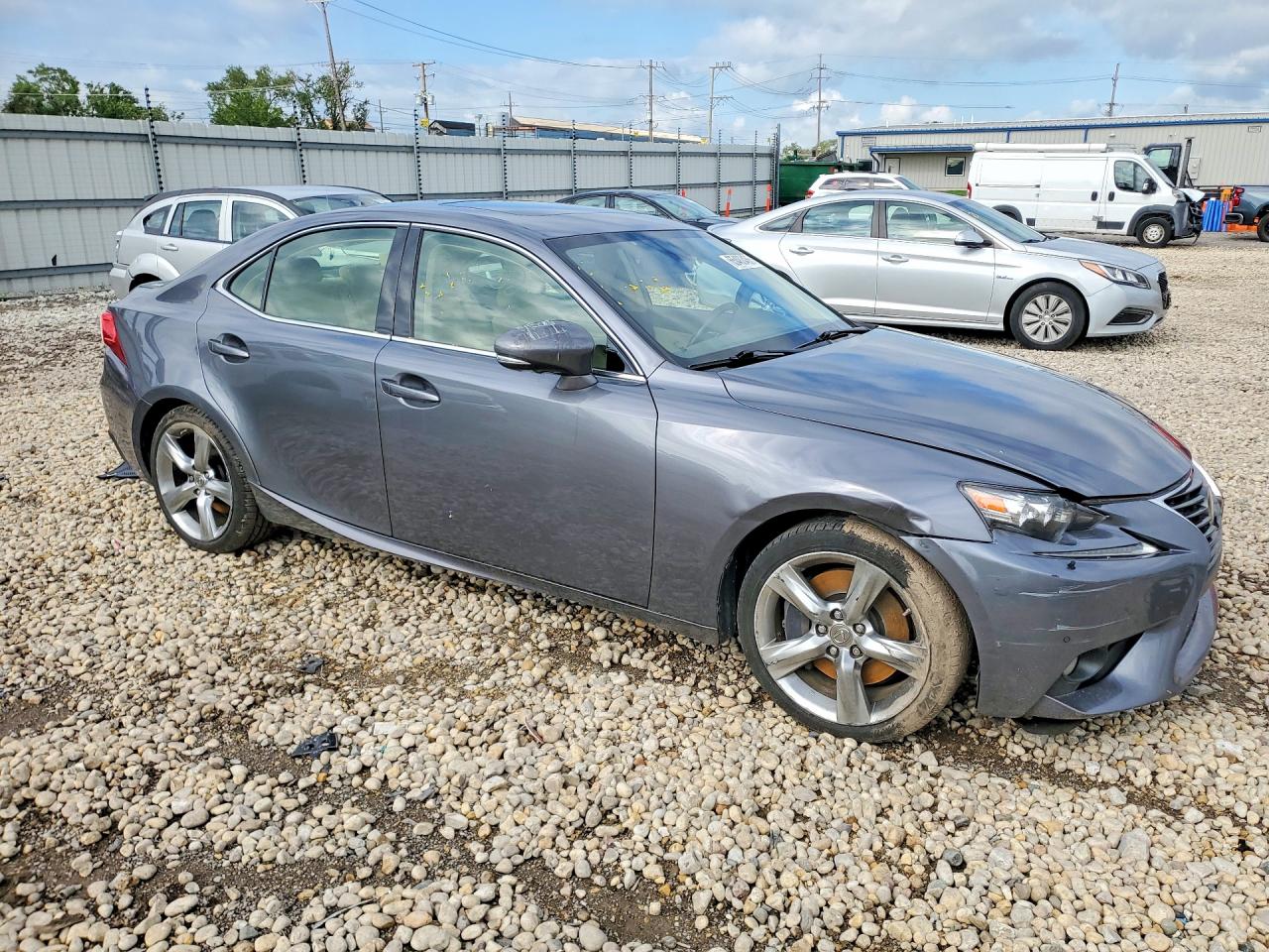 2014 Lexus Is 350 Gray vin: JTHCE1D23E5003936