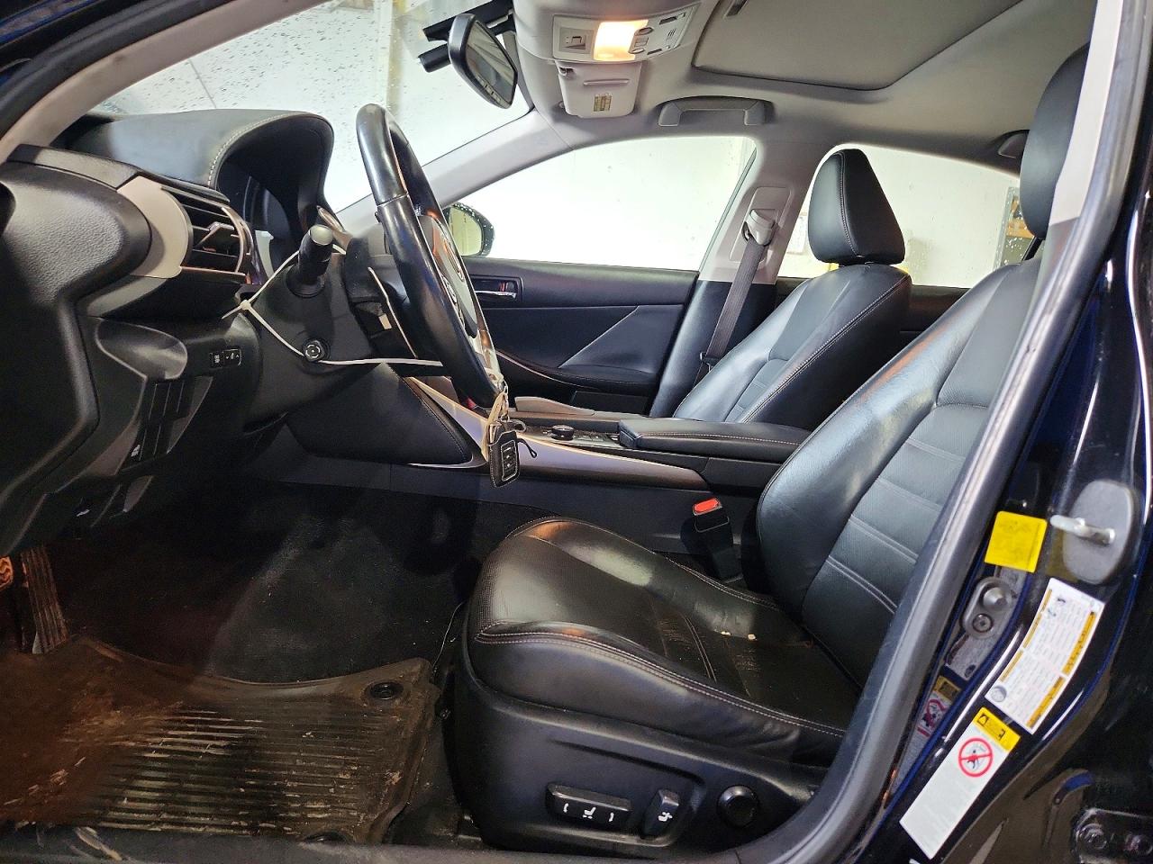 2014 Lexus Is 350 Black vin: JTHCE1D24E5001175