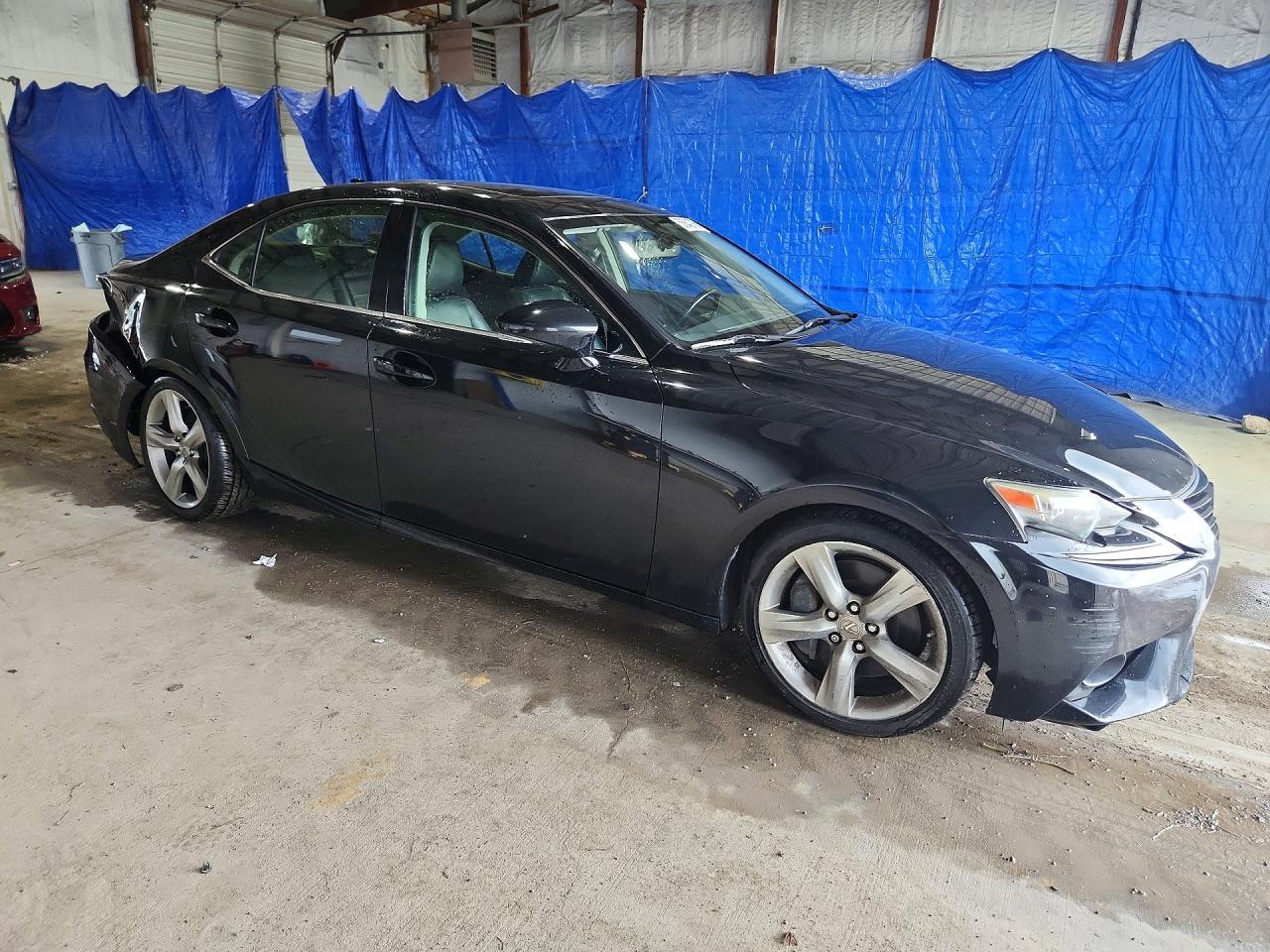 2014 Lexus Is 350 Black vin: JTHCE1D24E5001175