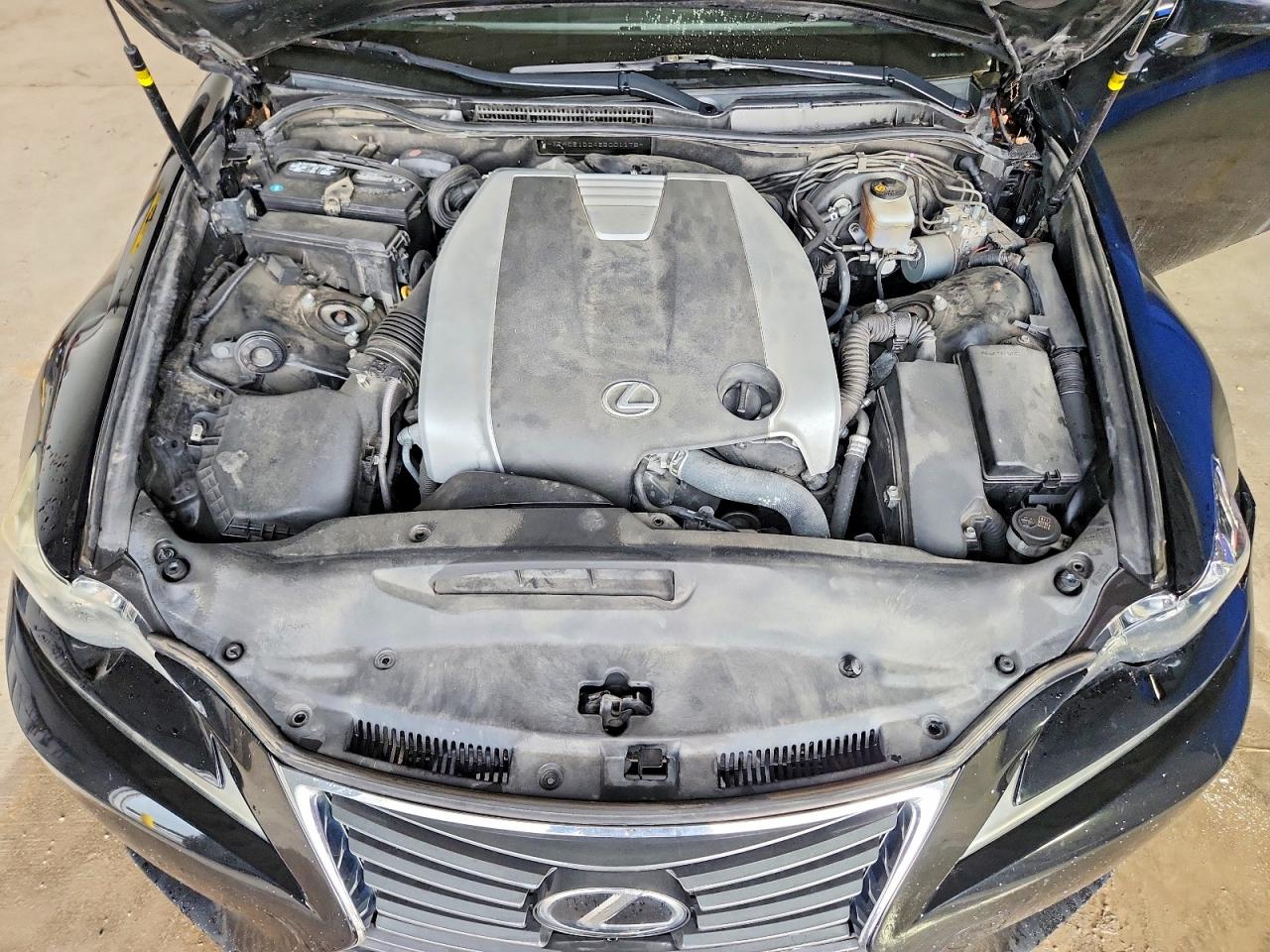 2014 Lexus Is 350 Black vin: JTHCE1D24E5001175