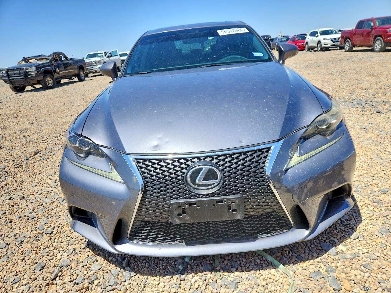 2014 Lexus Is 350 Gray vin: JTHCE1D25E5000276