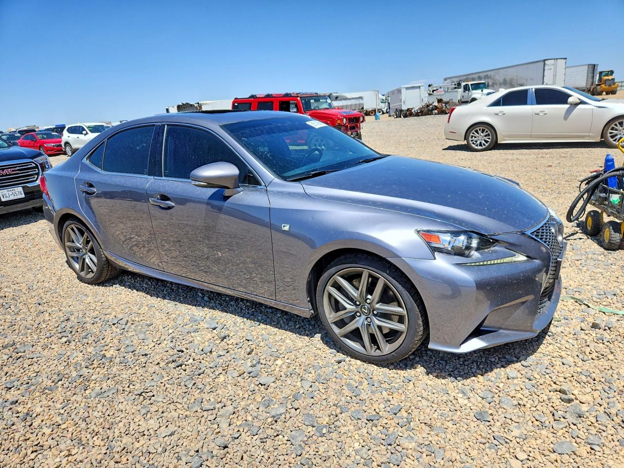 2014 Lexus Is 350 Gray vin: JTHCE1D25E5000276