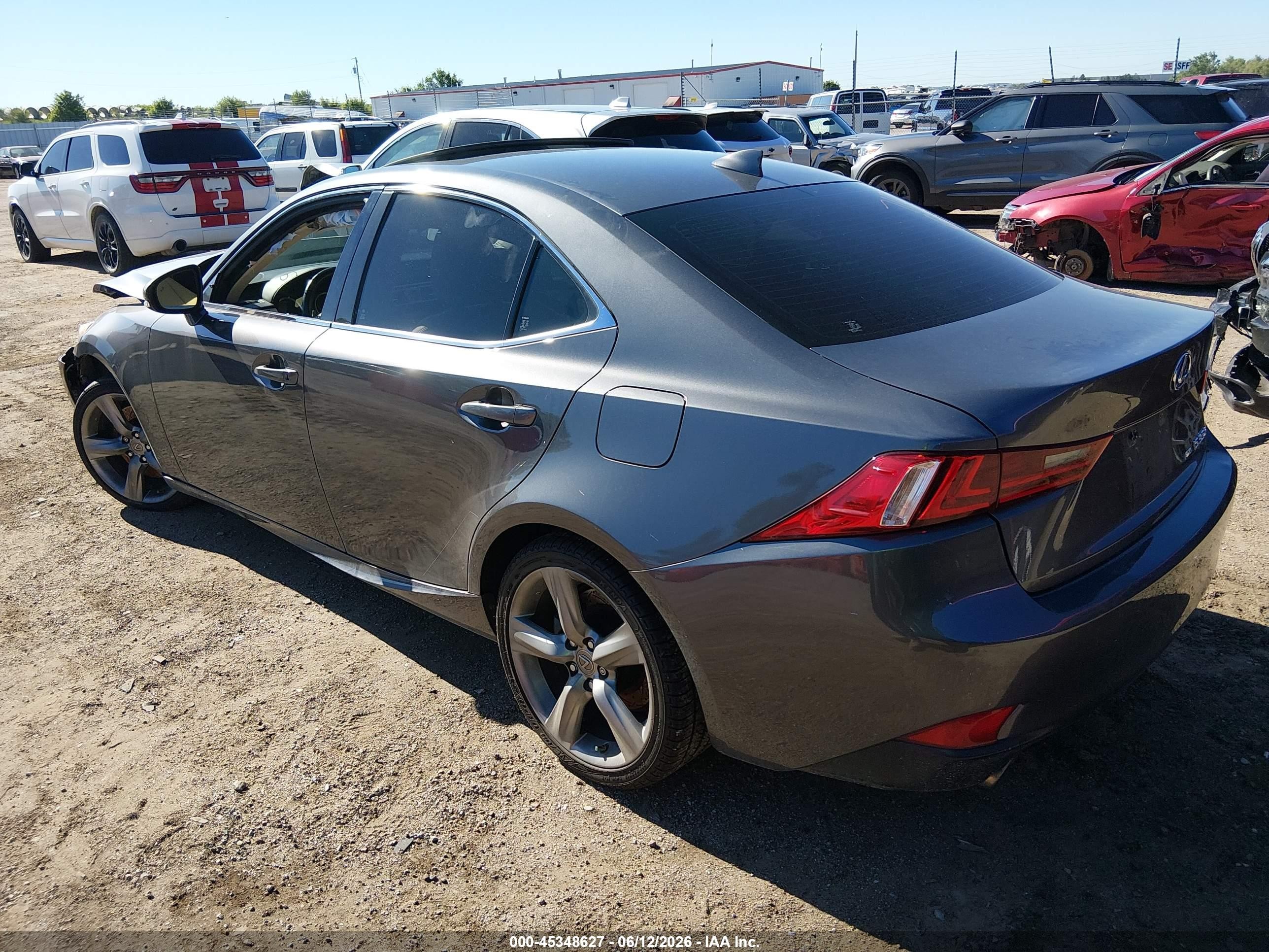 2014 Lexus Is 350   Silver vin: JTHCE1D25E5001430