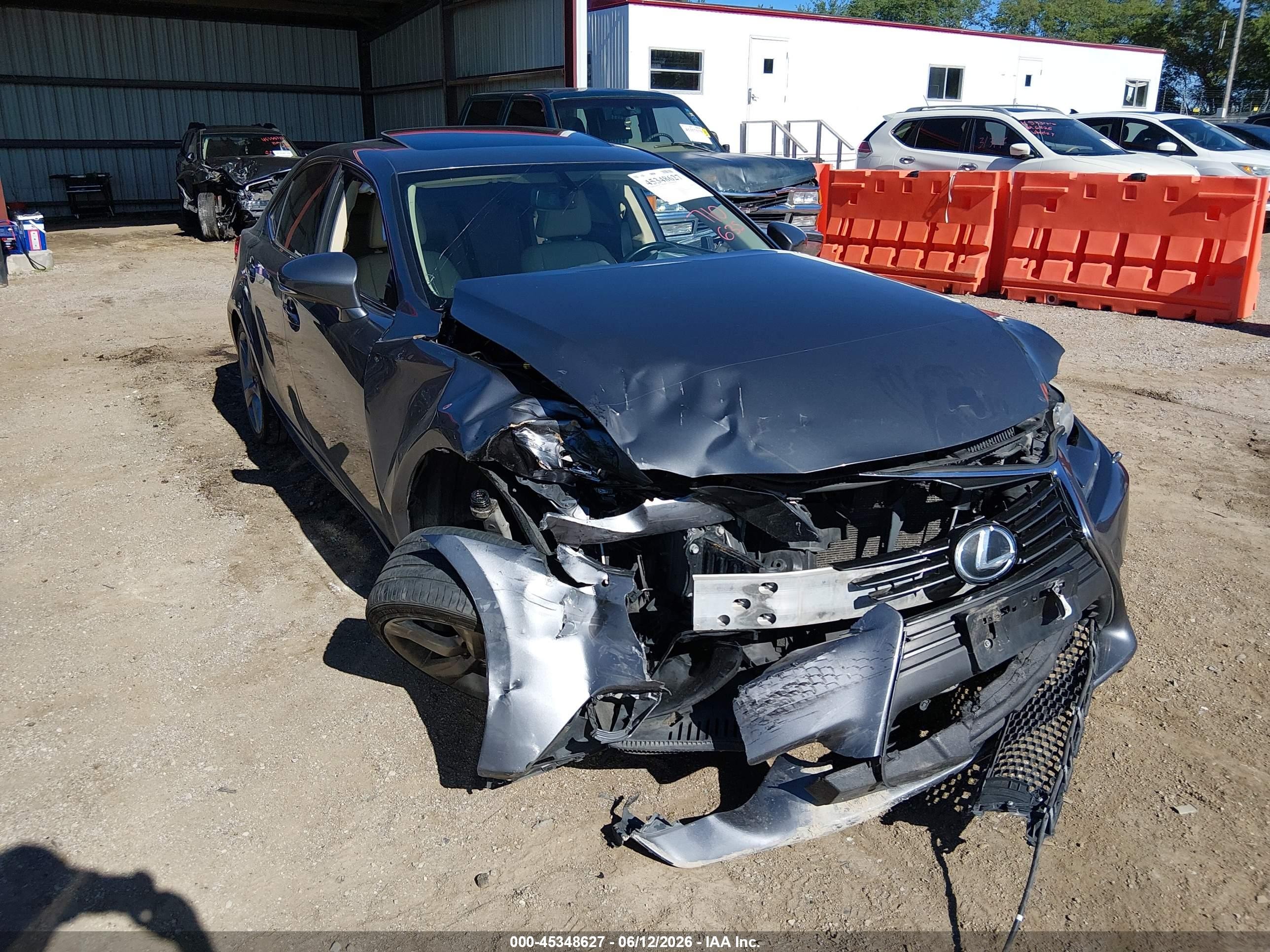 2014 Lexus Is 350   Silver vin: JTHCE1D25E5001430