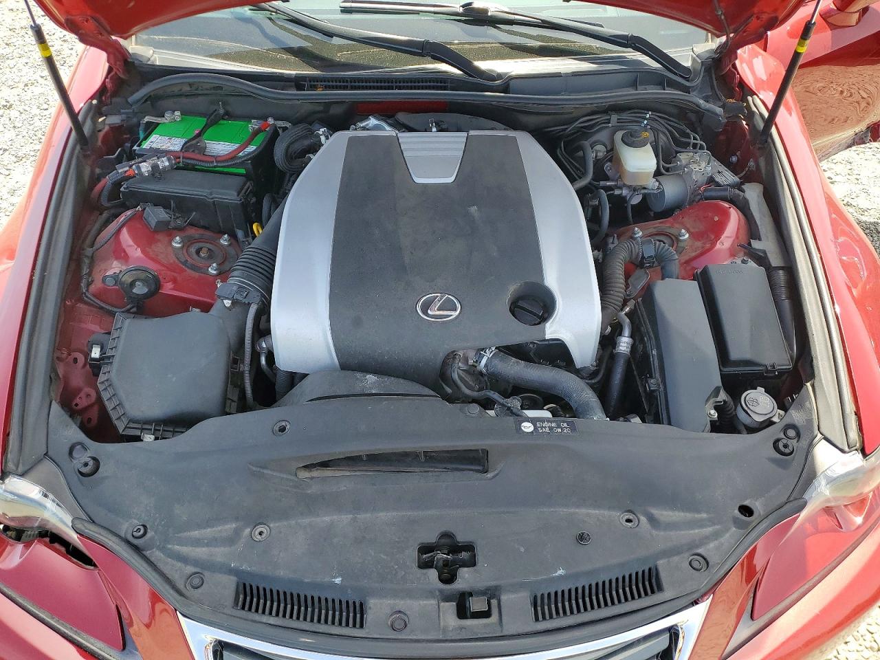 2014 Lexus Is 350 Red vin: JTHCE1D25E5002982