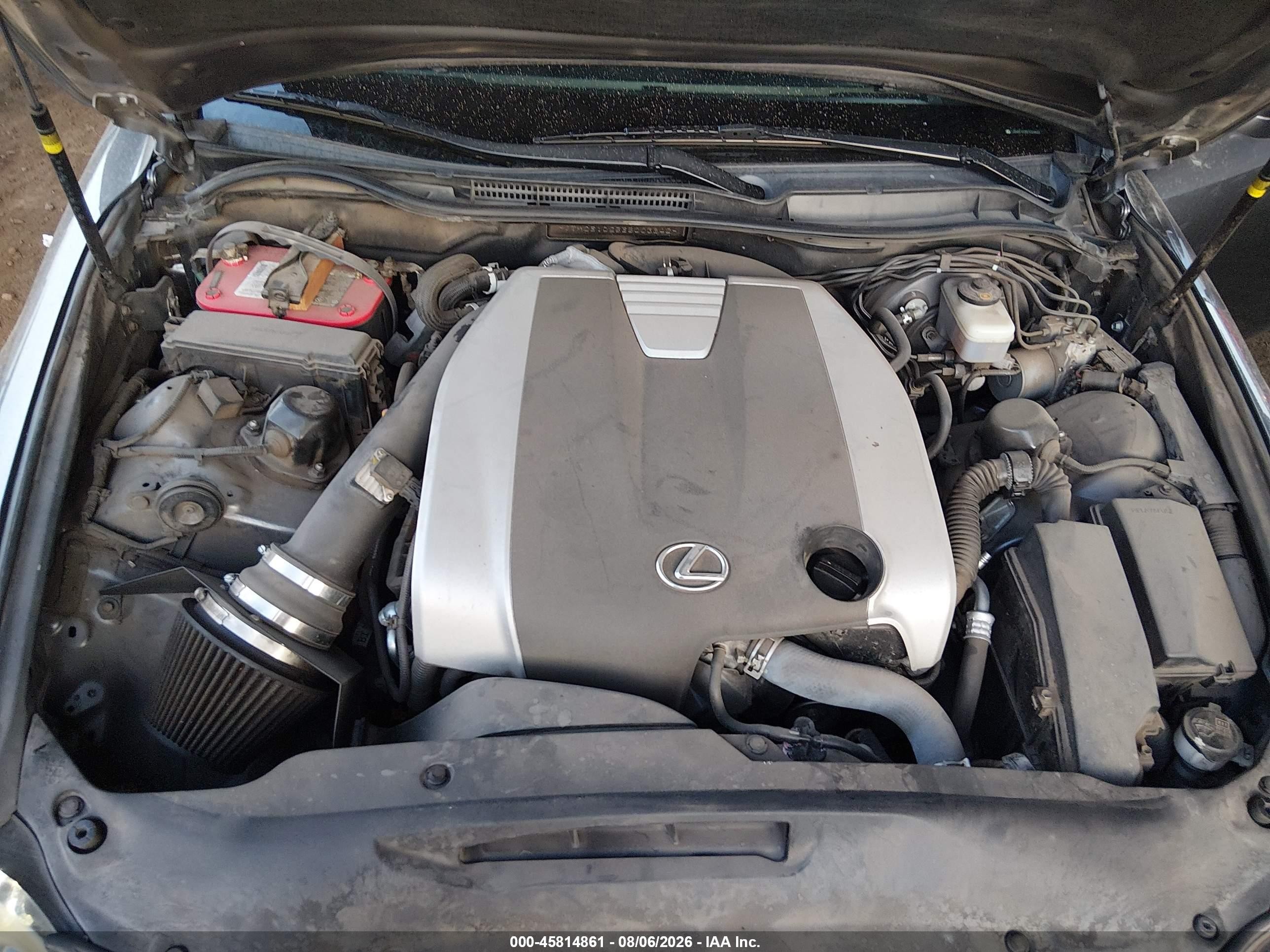 2014 Lexus Is 350   Gray vin: JTHCE1D25E5003842