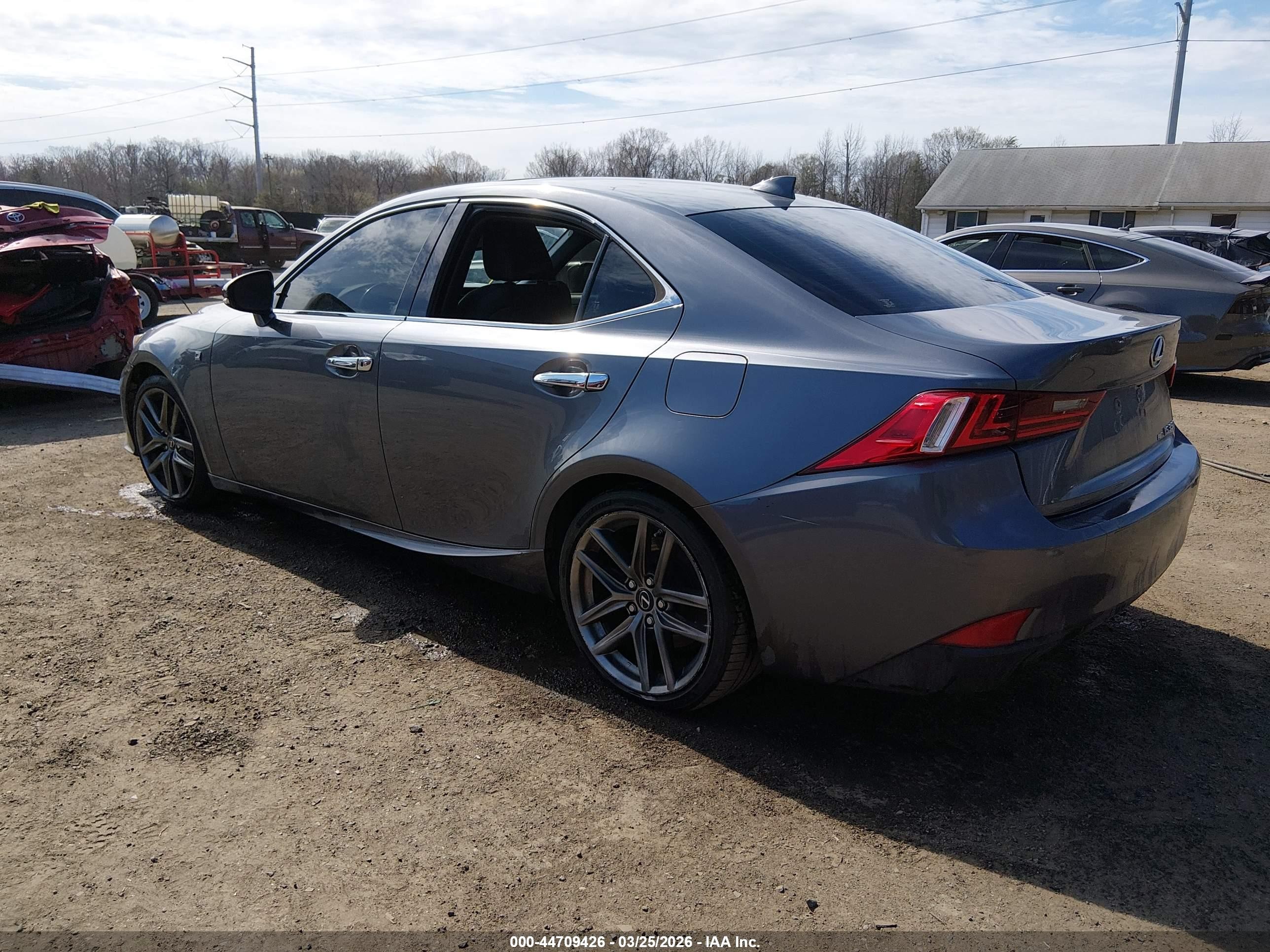 2014 Lexus Is 350 Gray vin: JTHCE1D25E5003940