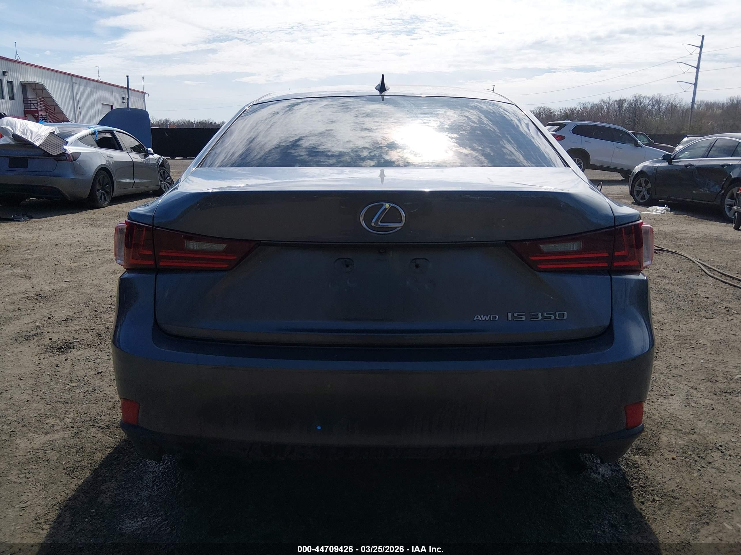 2014 Lexus Is 350 Gray vin: JTHCE1D25E5003940