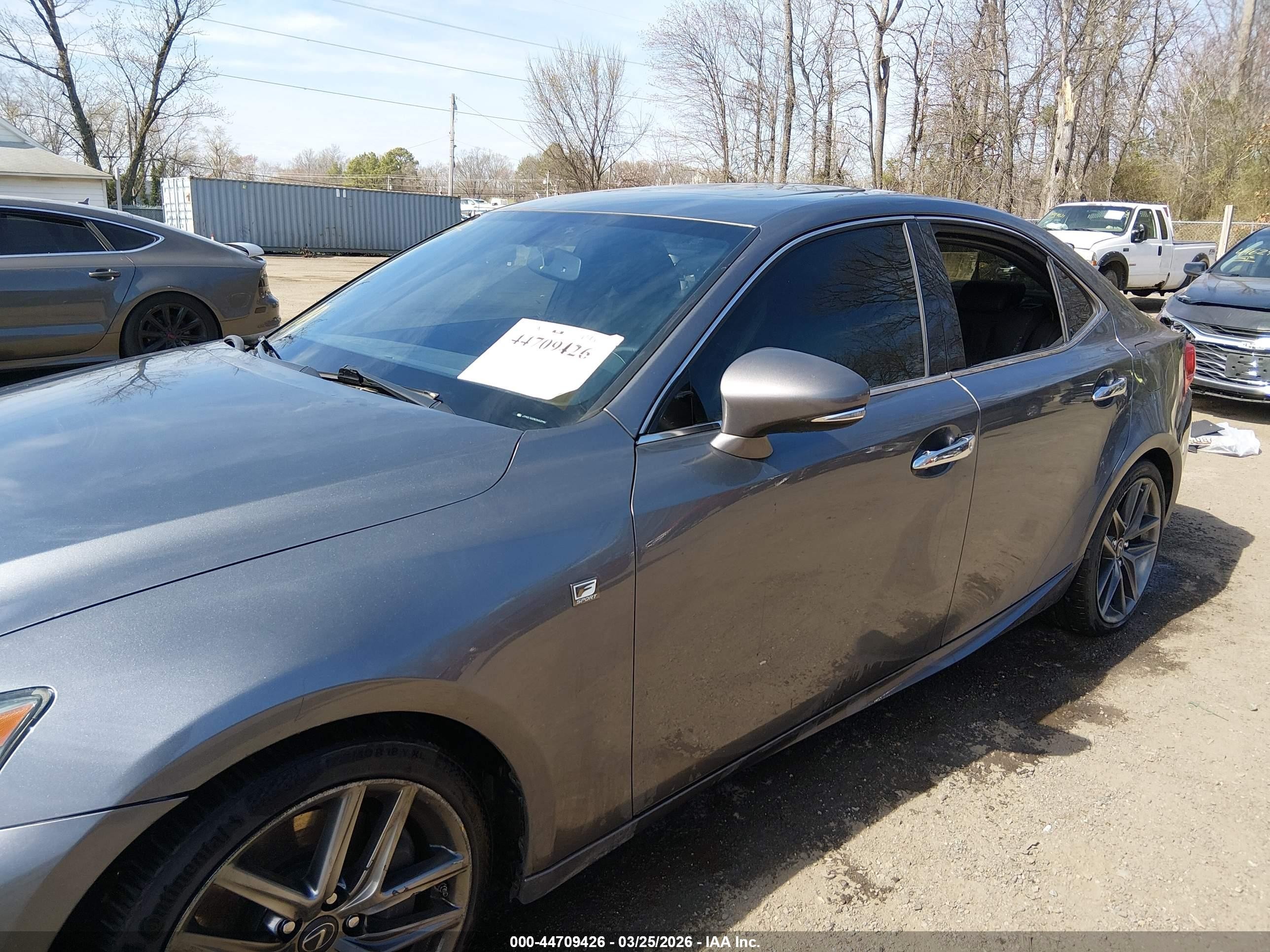 2014 Lexus Is 350 Gray vin: JTHCE1D25E5003940