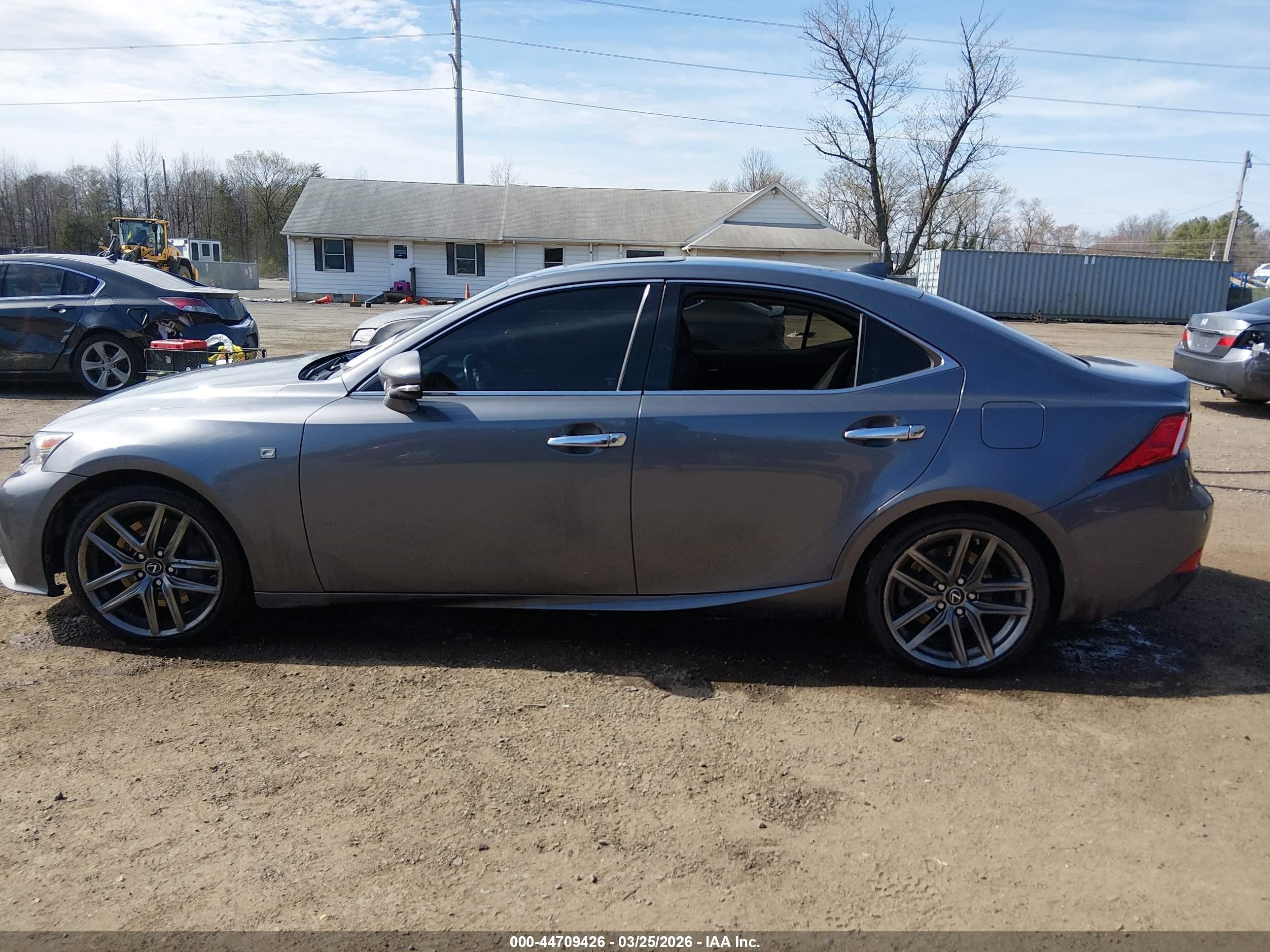 2014 Lexus Is 350 Gray vin: JTHCE1D25E5003940