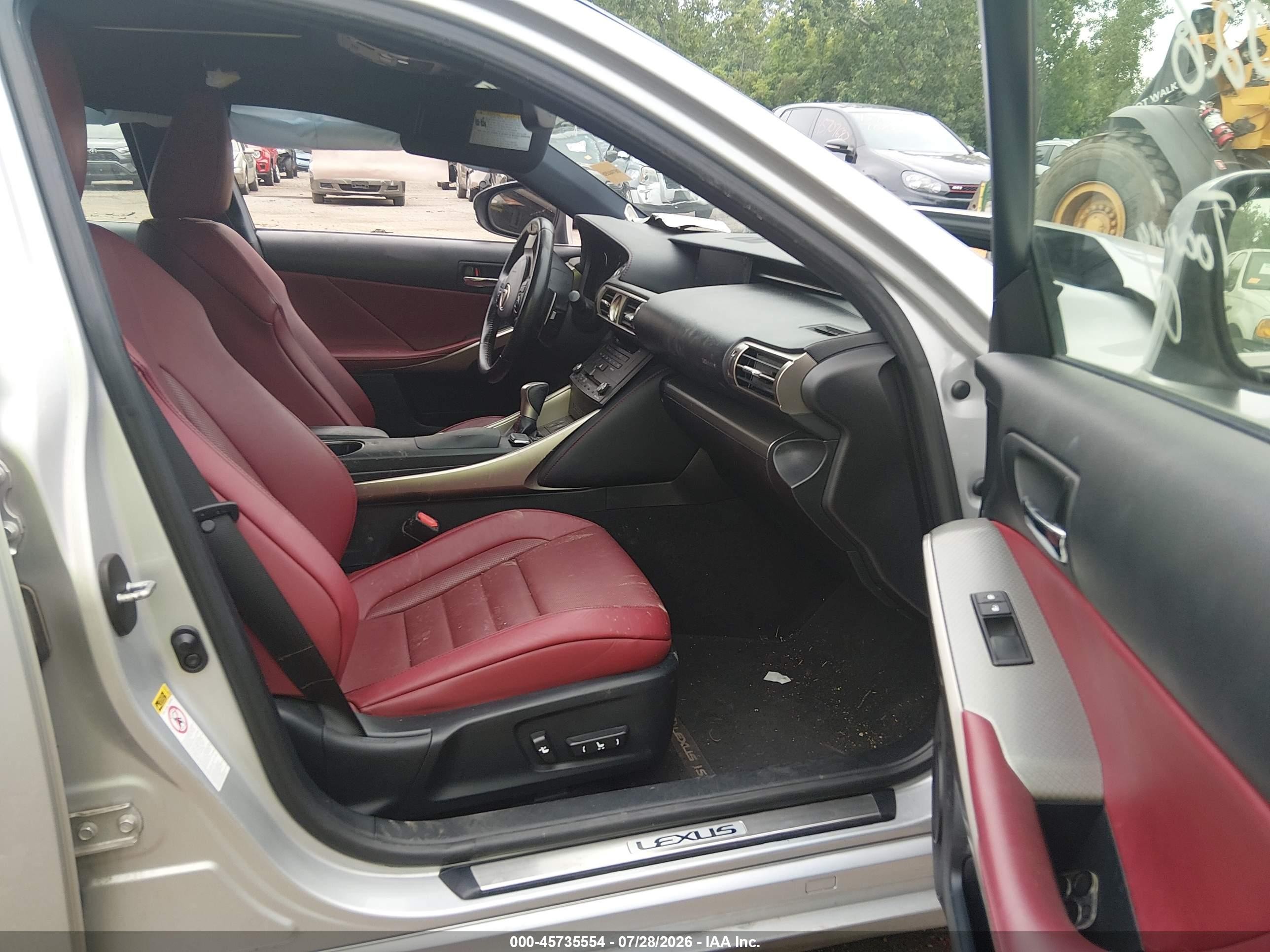 2015 Lexus Is 350   Silver vin: JTHCE1D25F5007424