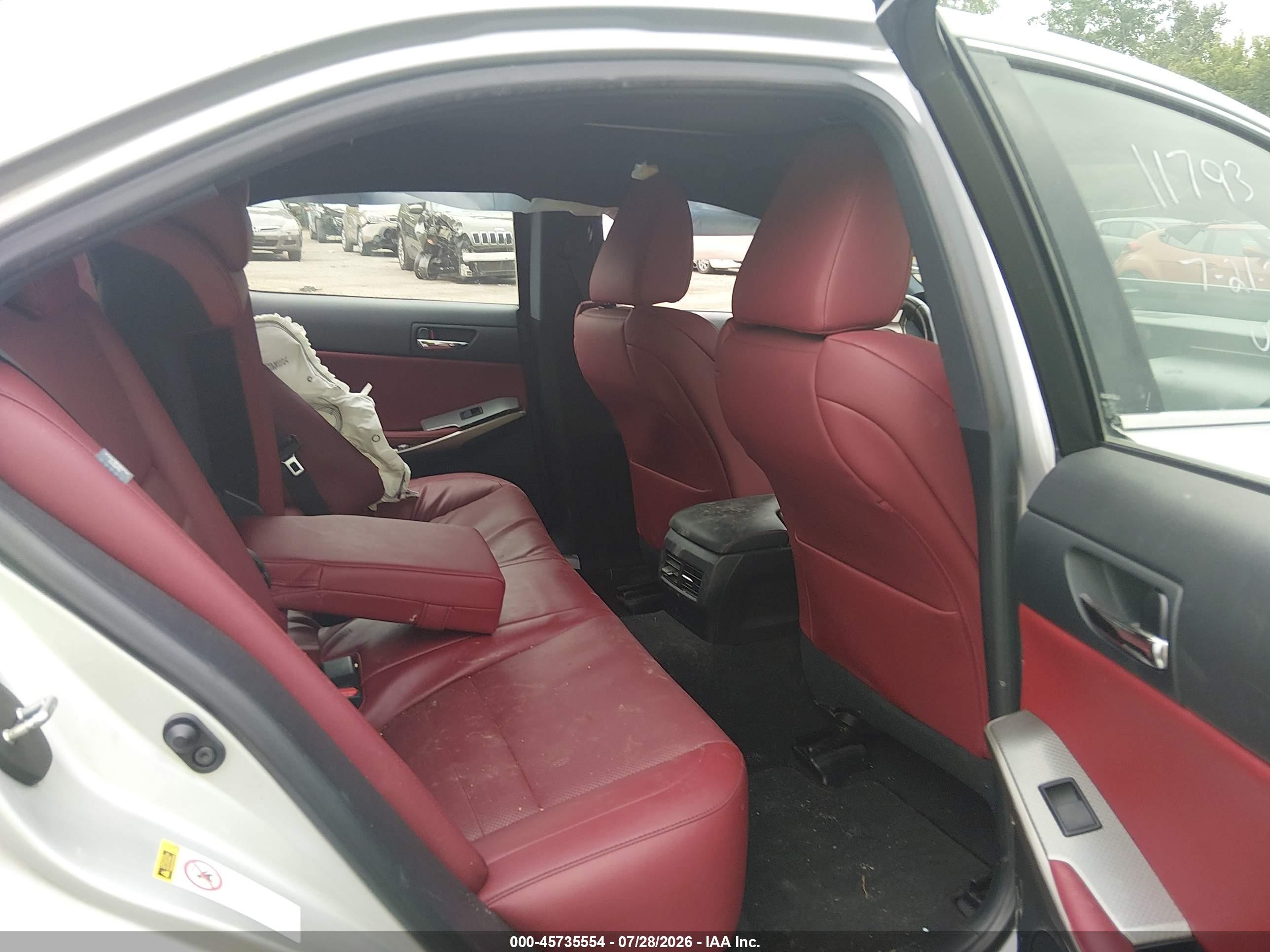 2015 Lexus Is 350   Silver vin: JTHCE1D25F5007424