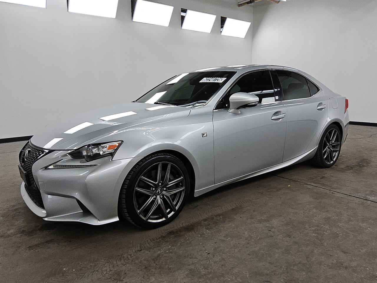 2015 Lexus Is 350 Silver vin: JTHCE1D25F5008833 Damage: Left Front Door, Heavy Scratch, 1/8 To 1/2 Inch