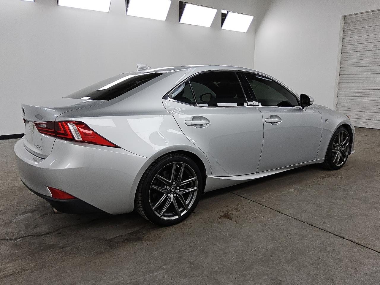 2015 Lexus Is 350 Silver vin: JTHCE1D25F5008833 Damage: Right Qtr Panel, Dent(S) W/No Paint Dmg, Pdr-1 Dent