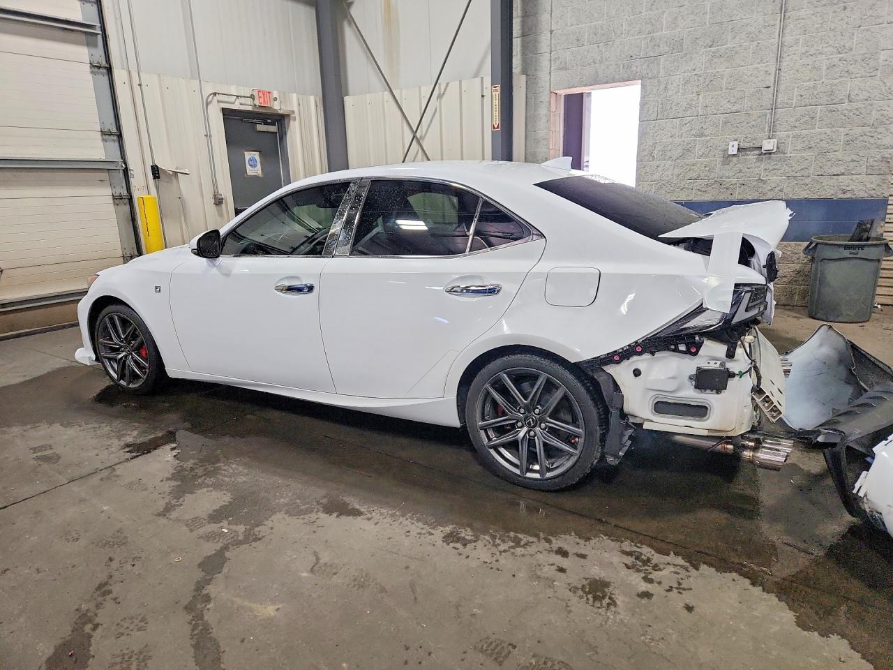 2015 Lexus Is 350 White vin: JTHCE1D25F5009254