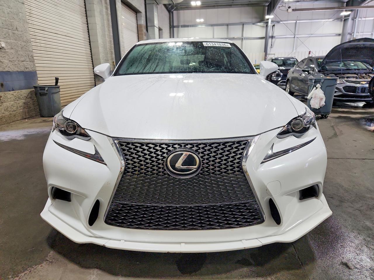 2015 Lexus Is 350 White vin: JTHCE1D25F5009254